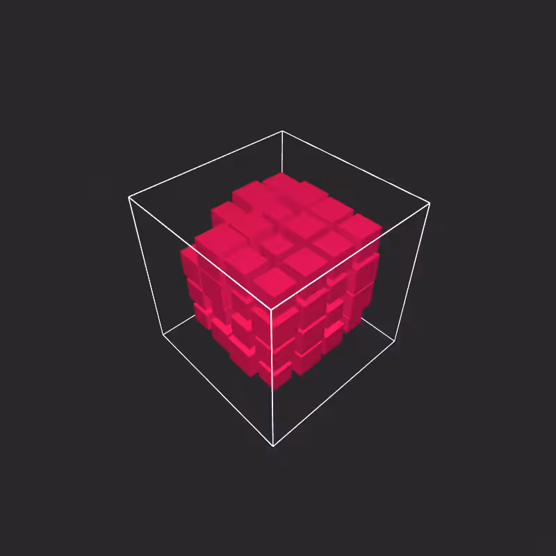 Transparent cube #001 #4