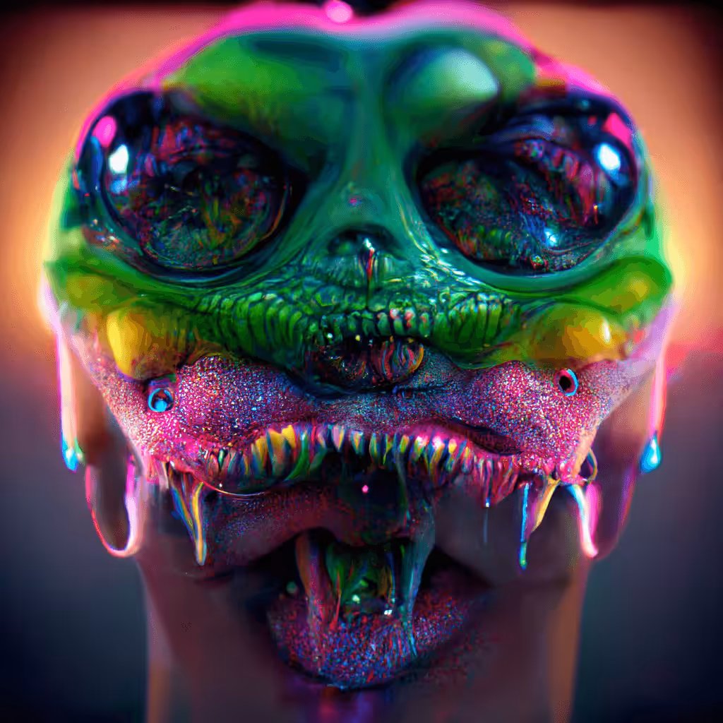 Trippy Lizard #1