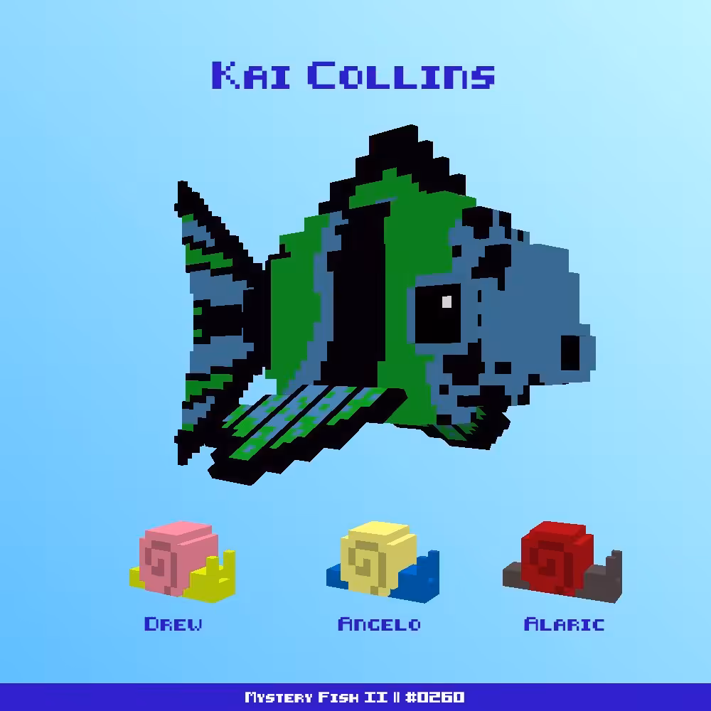 Kai Collins :: Mystery Fish 0260/1000