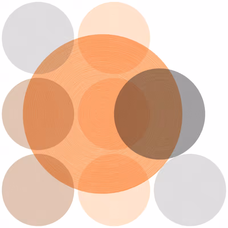 Brushed Circles #148