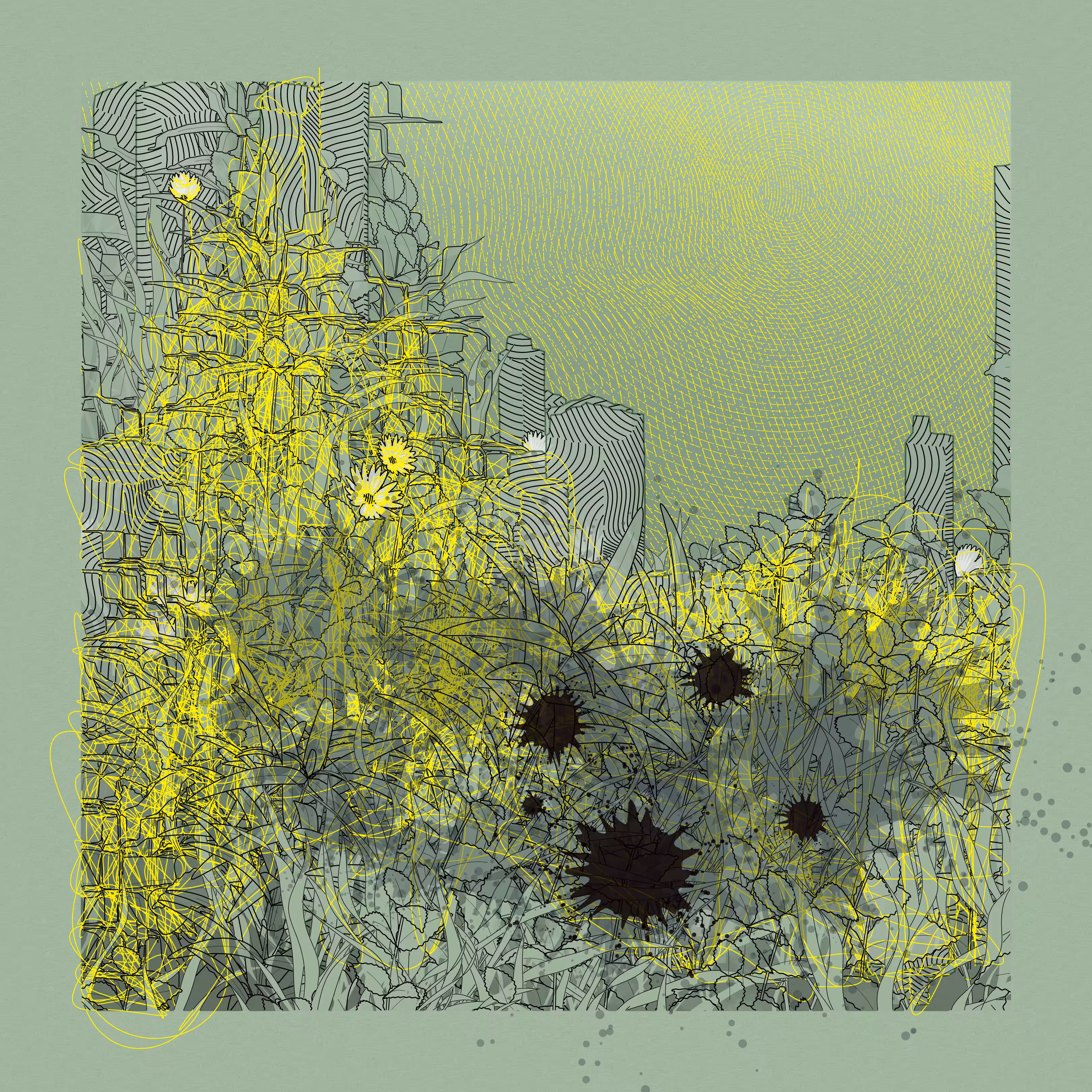 Landscape with Carbon Capture #7681