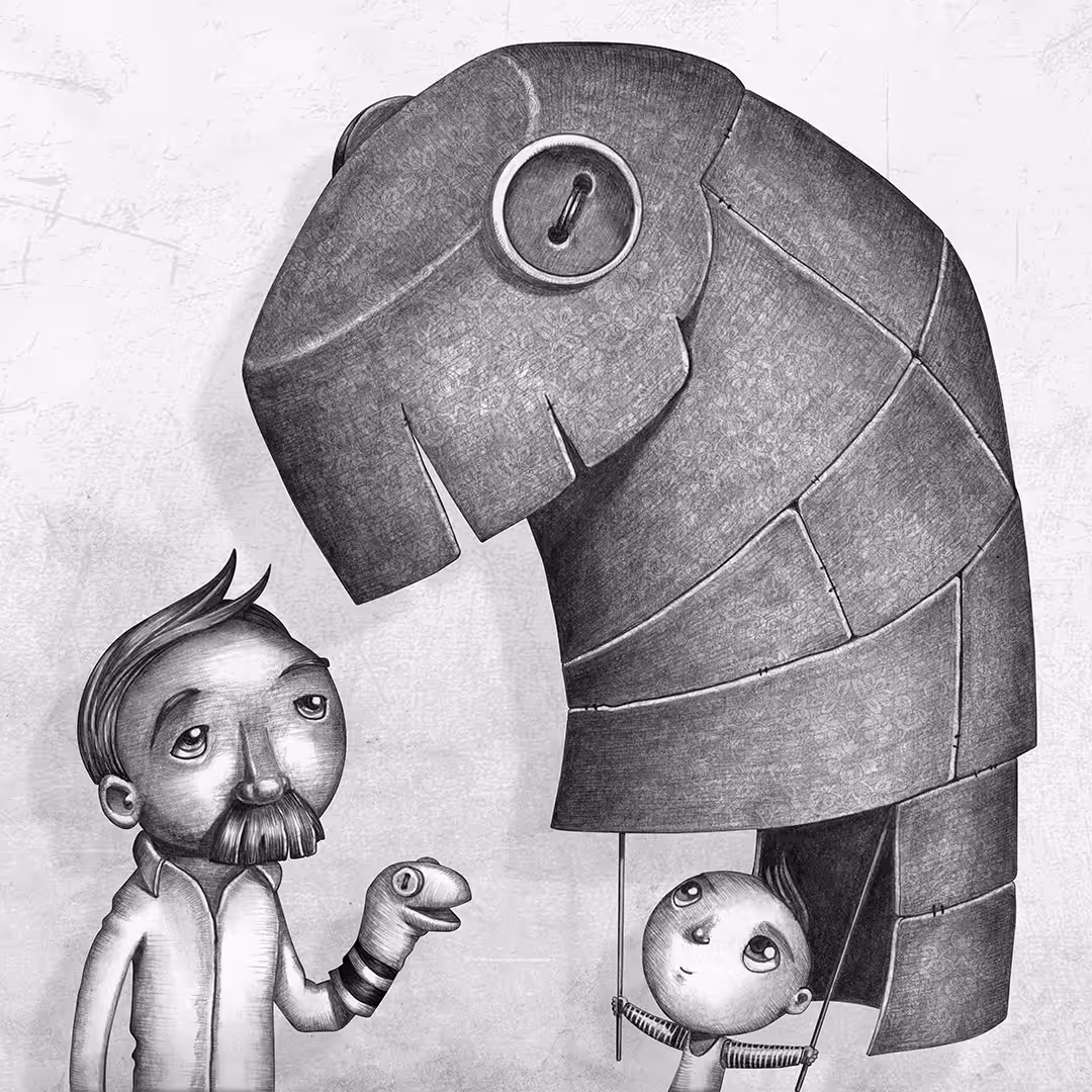 PUPPET grayscale