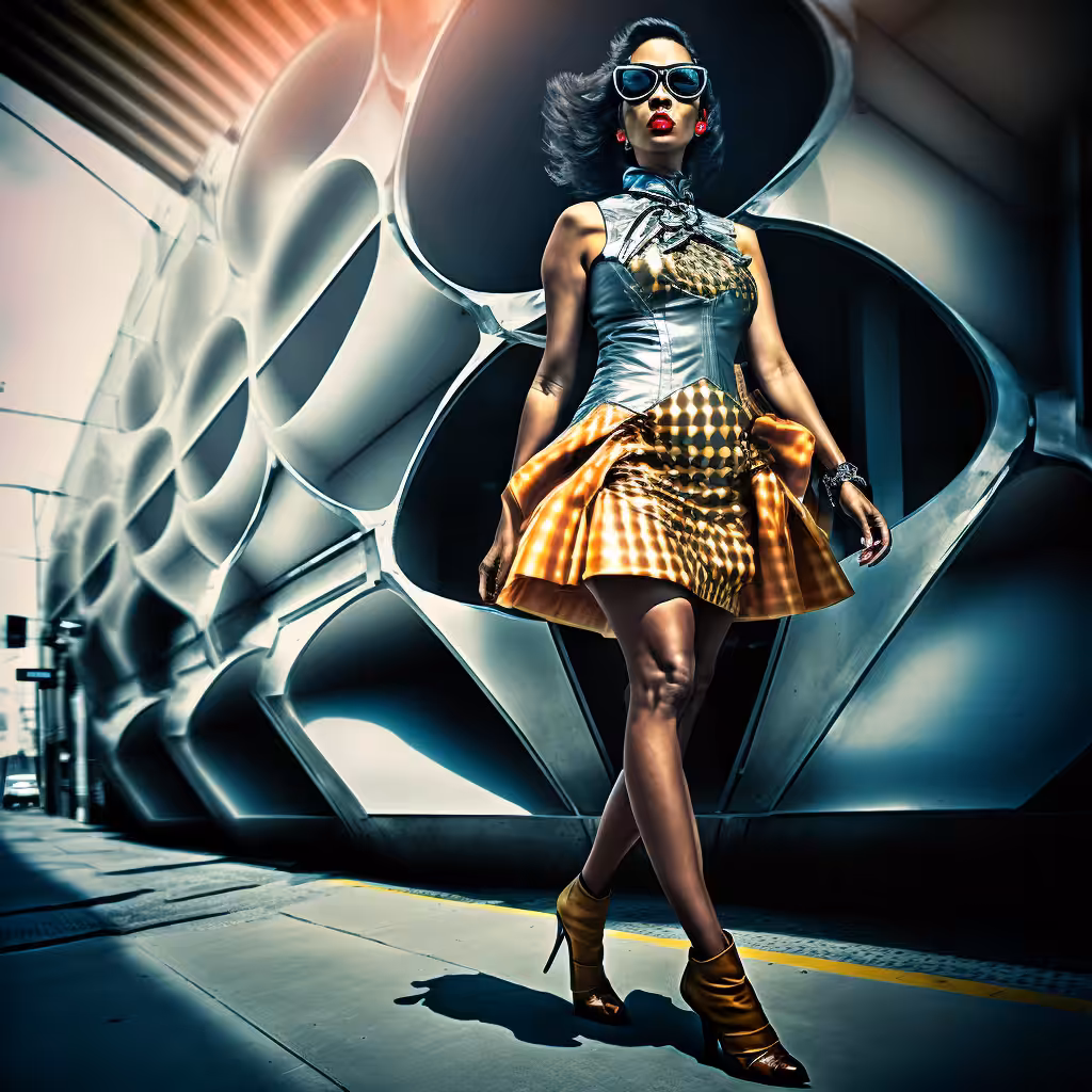 Mixed martial AIArt: Fashion Parade #39