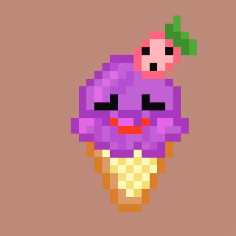 Pixel Ice cream #5