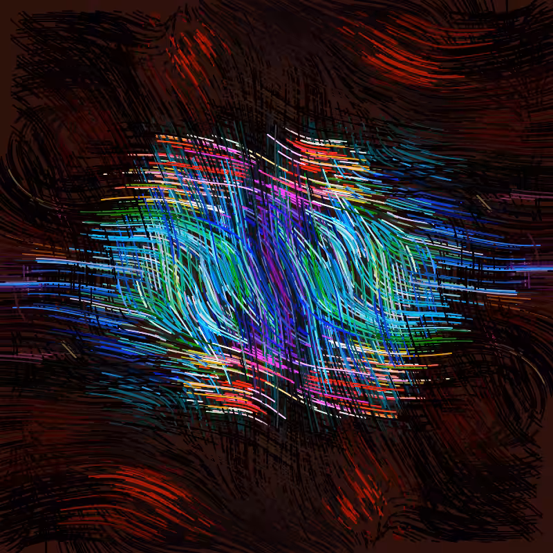 rainbow explosion #9