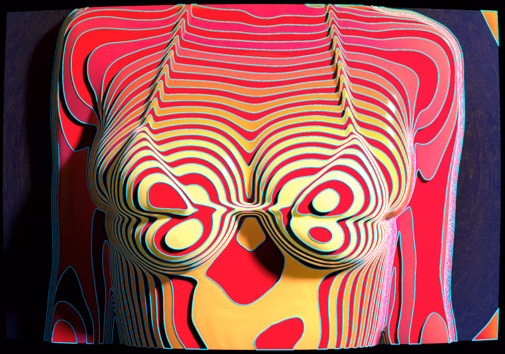 Rodeo posts: with a trippy.
