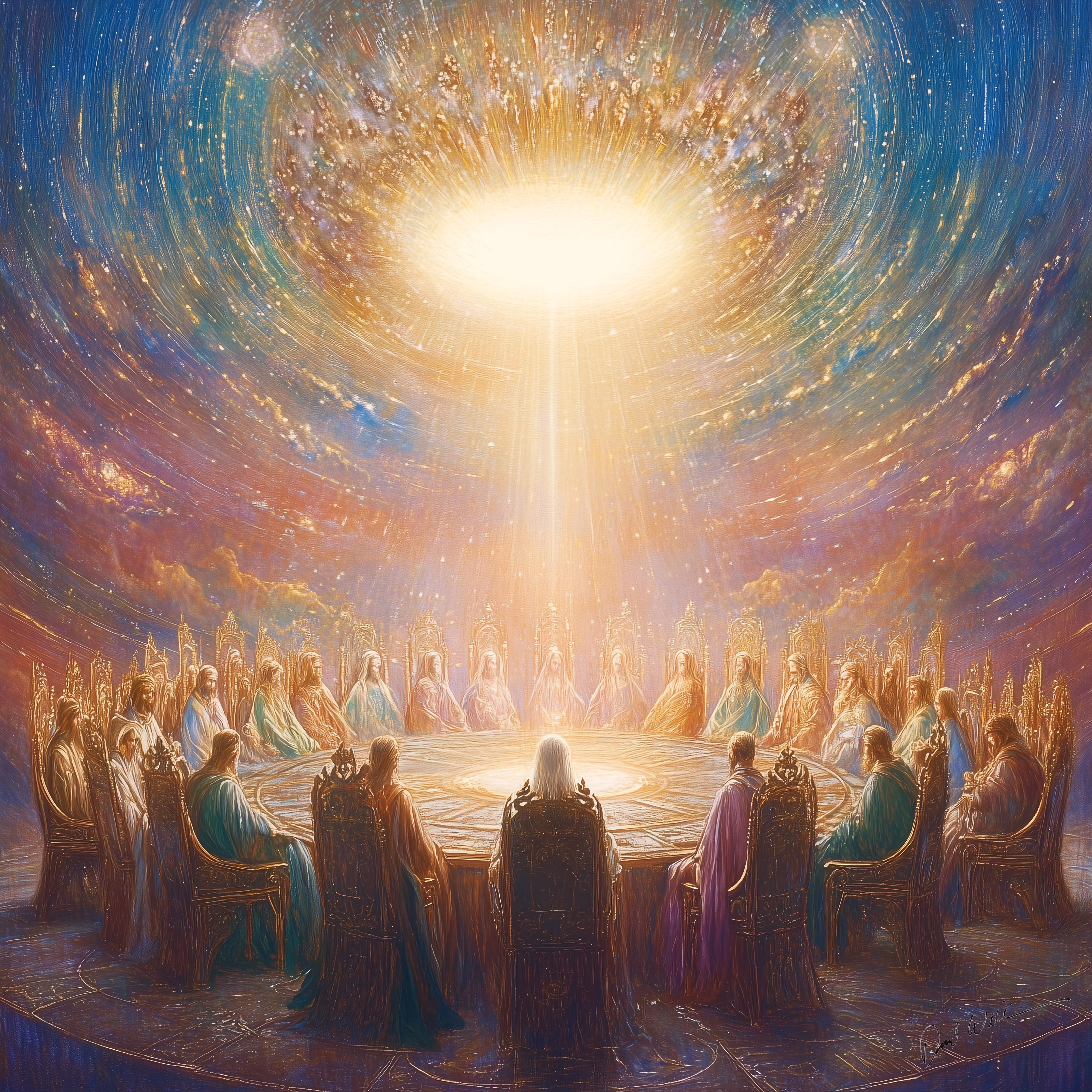 Bathed in a Radiant Glow