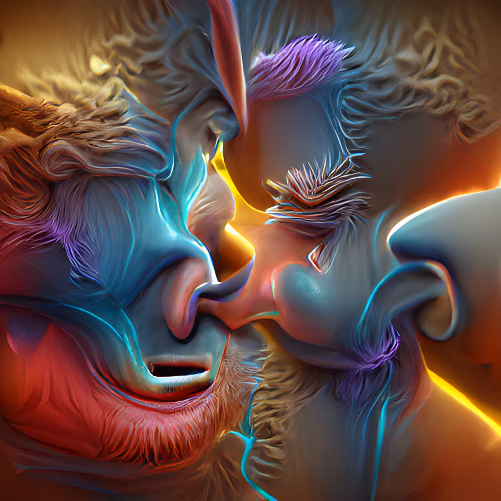 The Secret Male: Forbidden Kiss