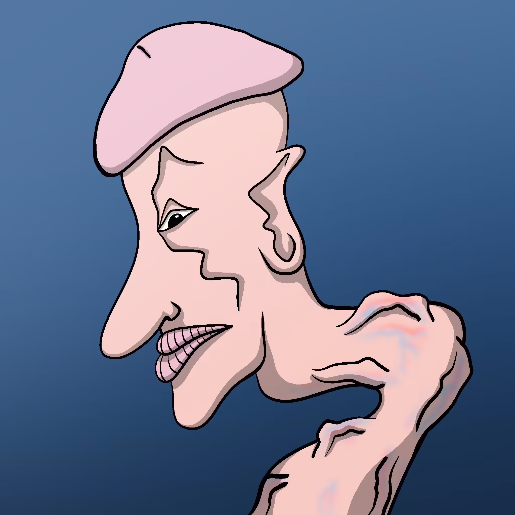 #99 Dick Face