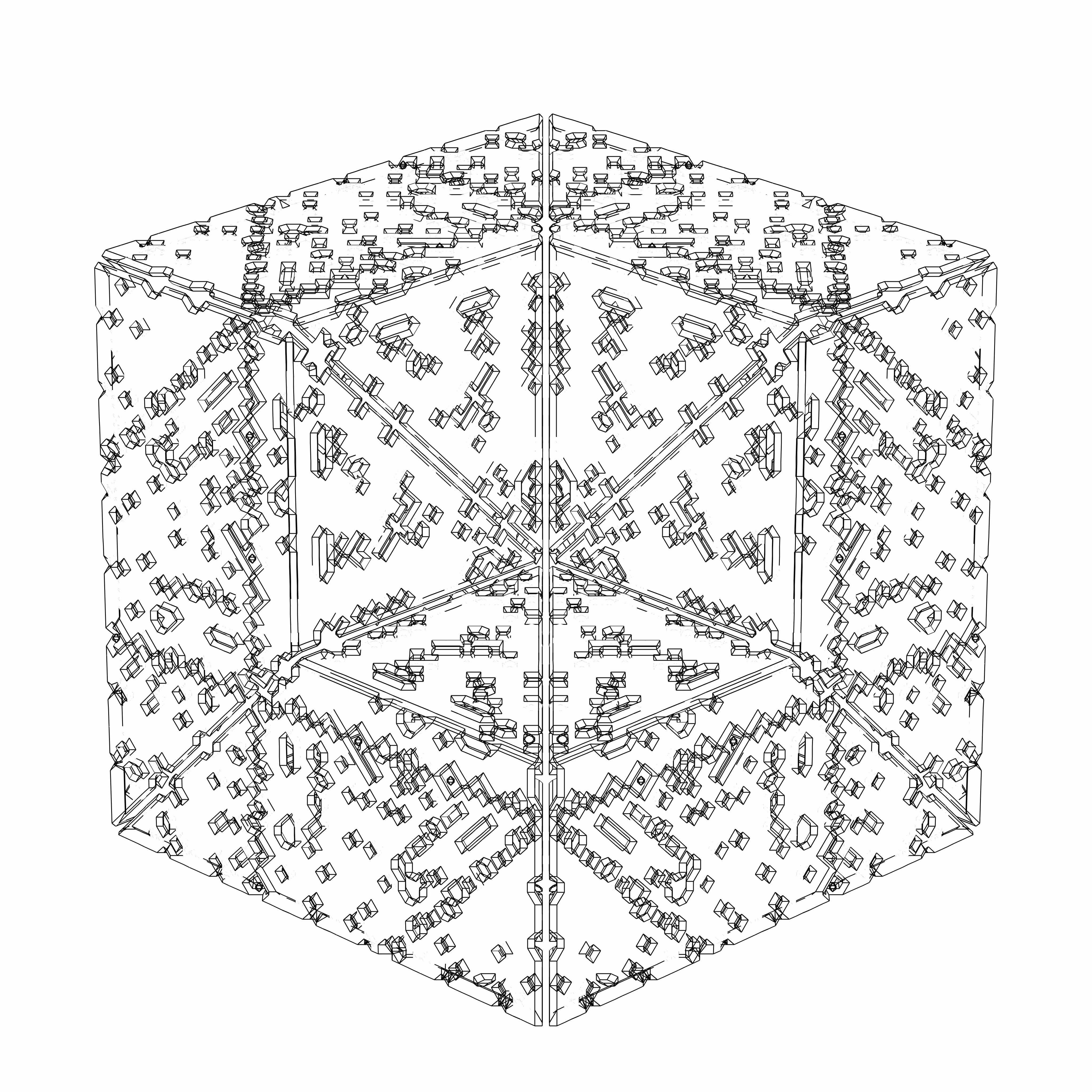 LL21 Alien Art Cube #623