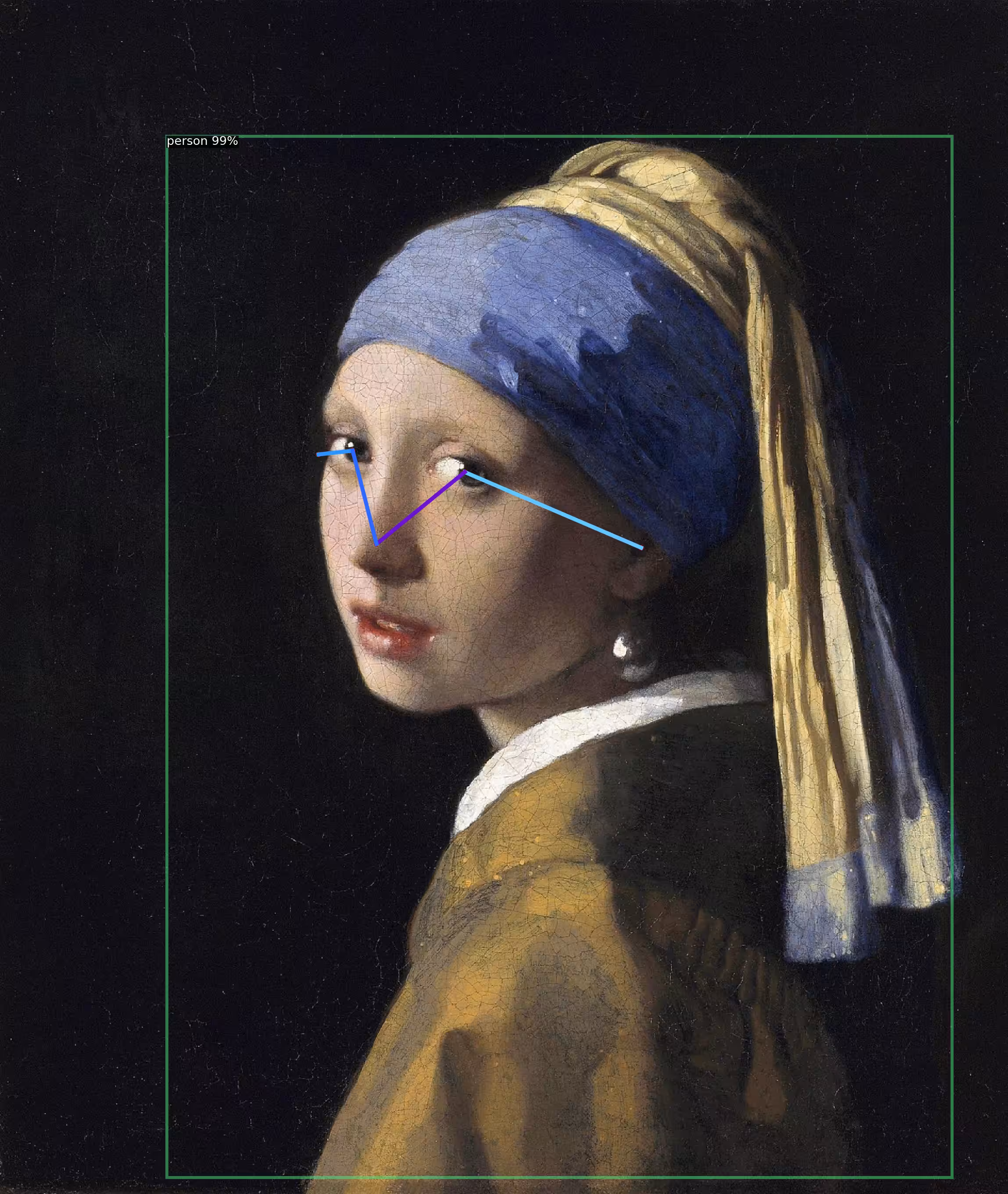 Cybernetic Surveillance: Johannes Vermeer - Girl with a Pearl Earring