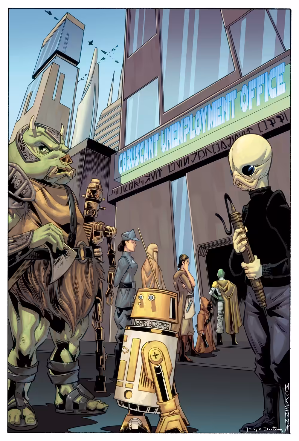 Intergalactic Unemployment Office