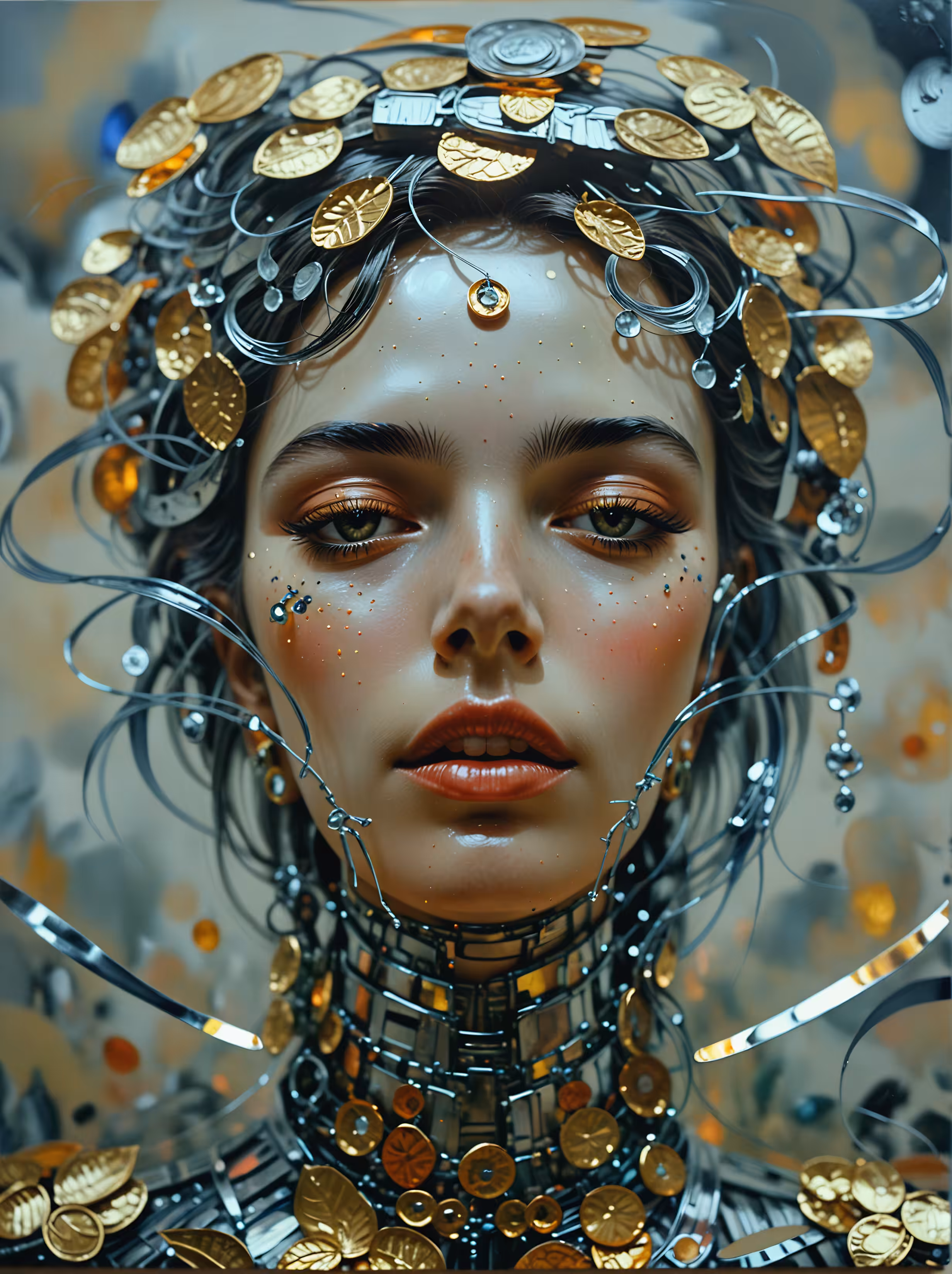 Armor of Gold Leaf