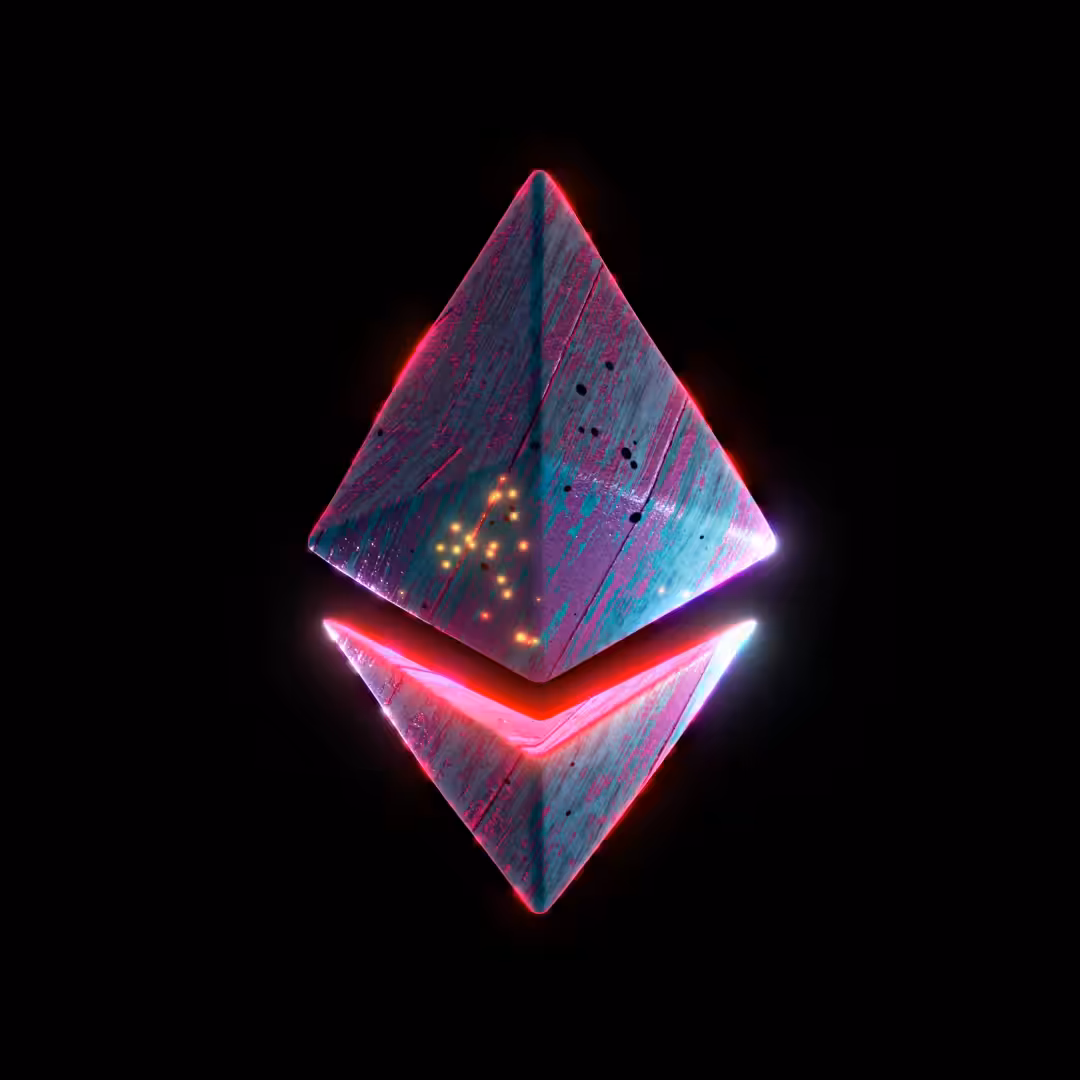 Etherium Kaleidoscope: Painted Wood
