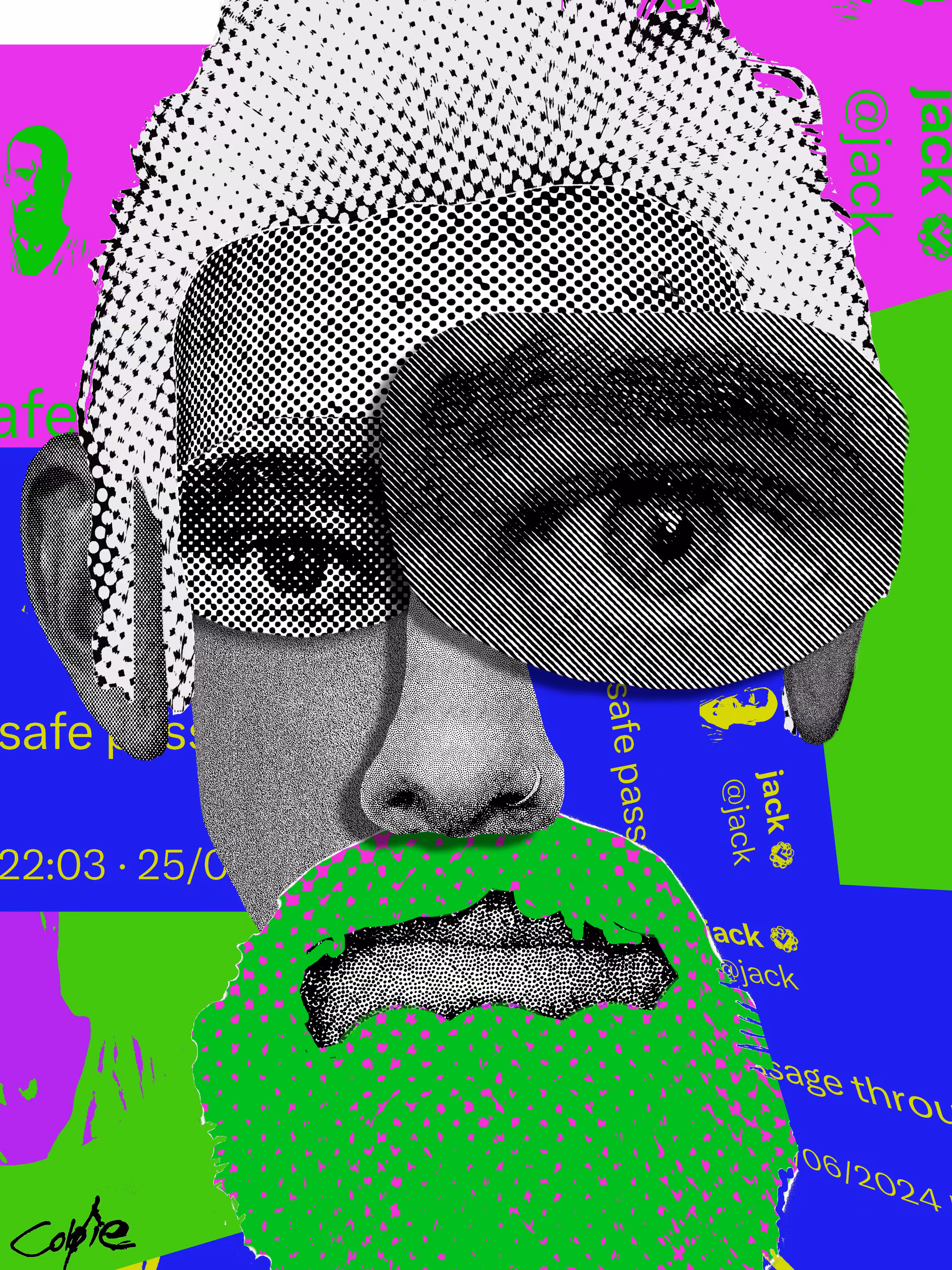Jack Dorsey - Decentral Eyes - Safe Passage Variant - 11/240