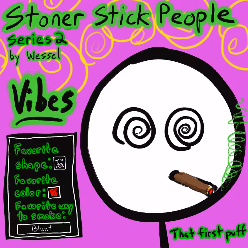 Stoner Stick People Series 2 #8