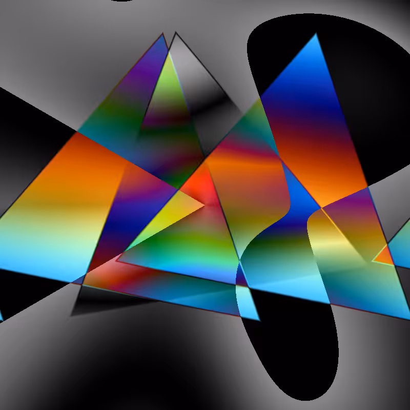 Triangle Mirrors #50