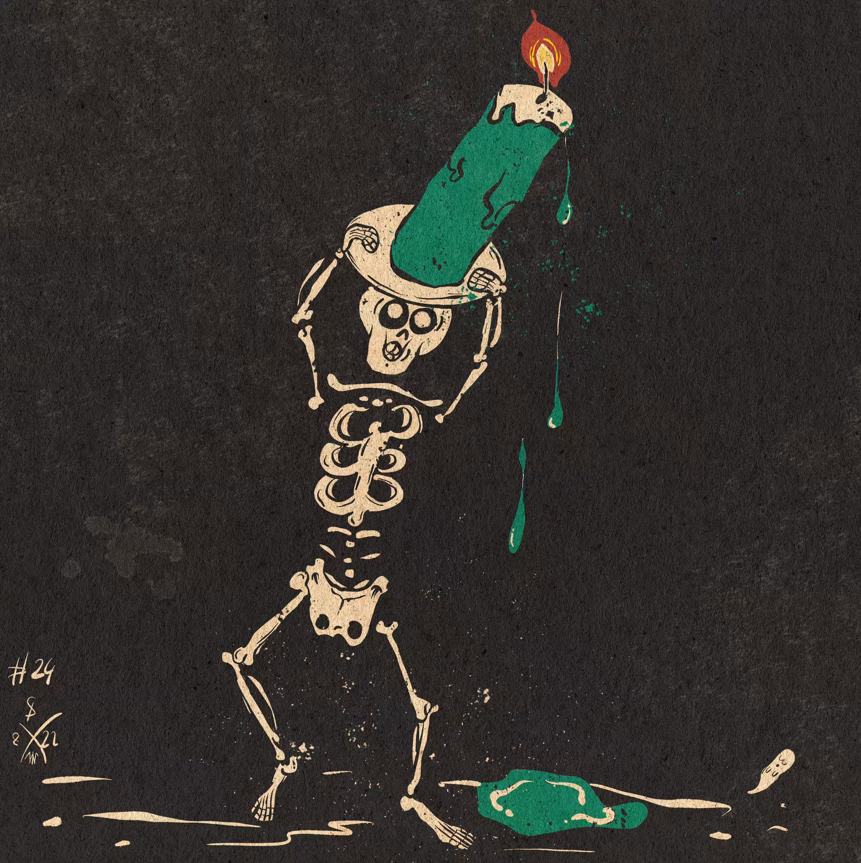 Boneman's World: Candle #24