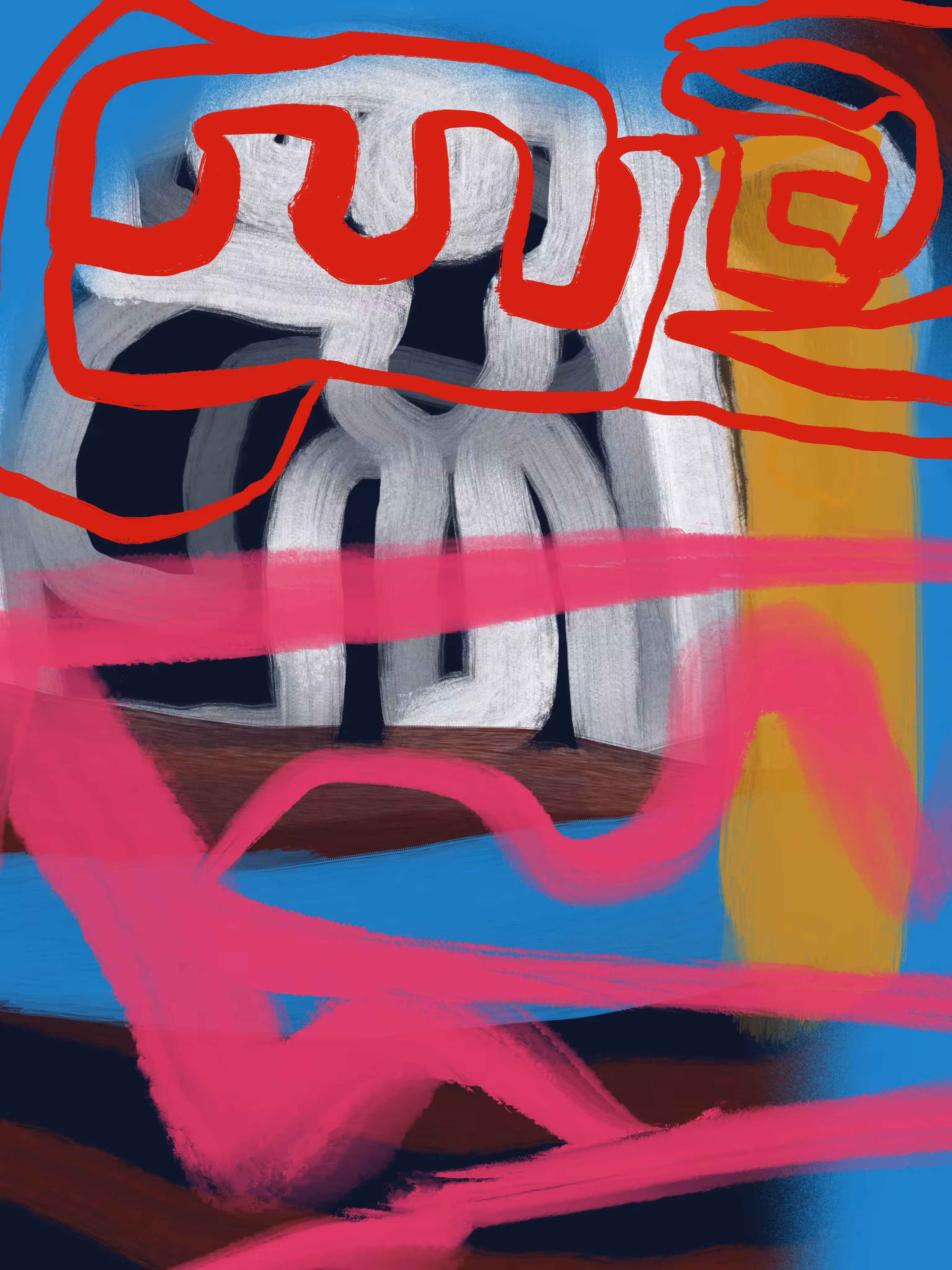 Landscape (with skull)