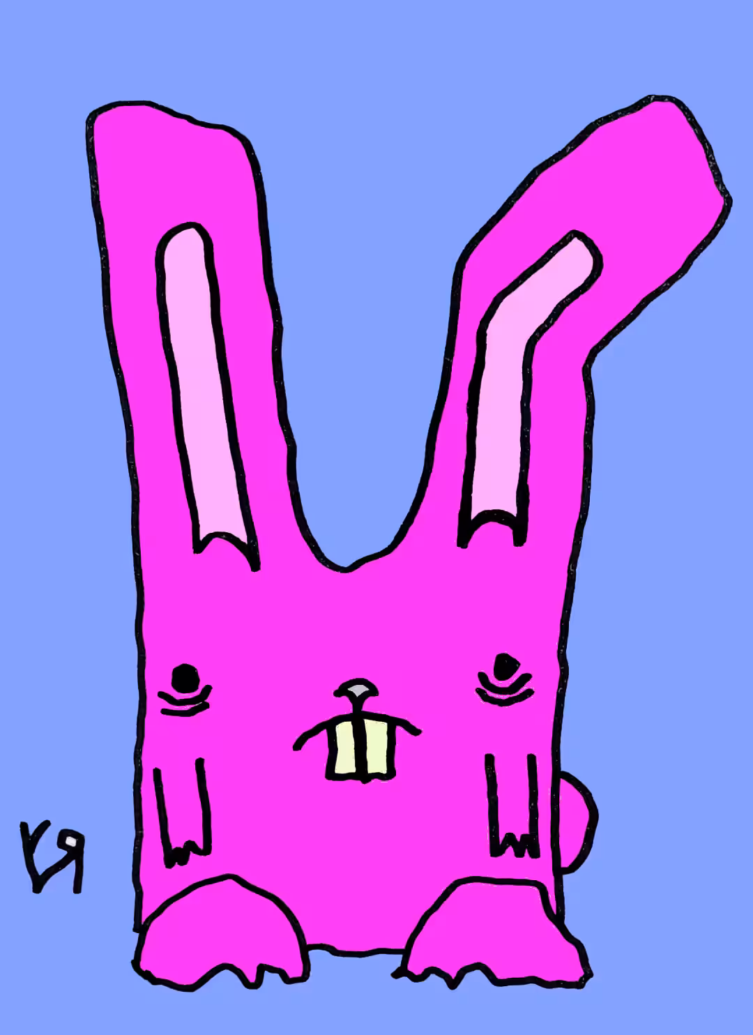 Fuschia Bunny