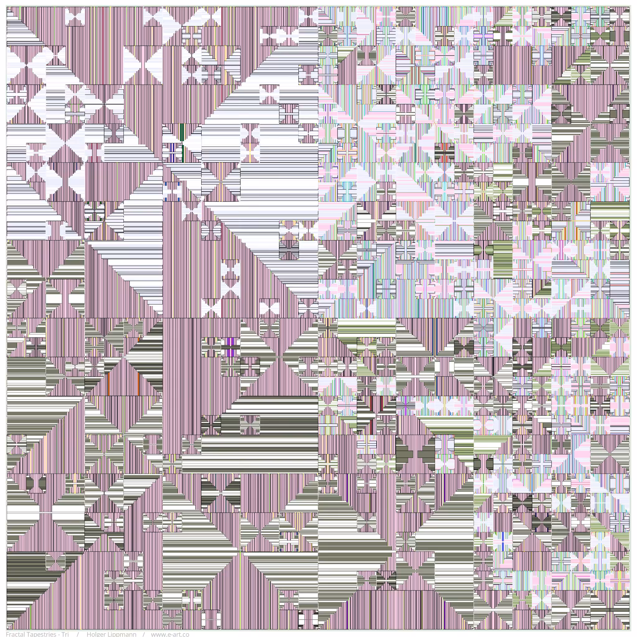 Fractal Tapestries: #838