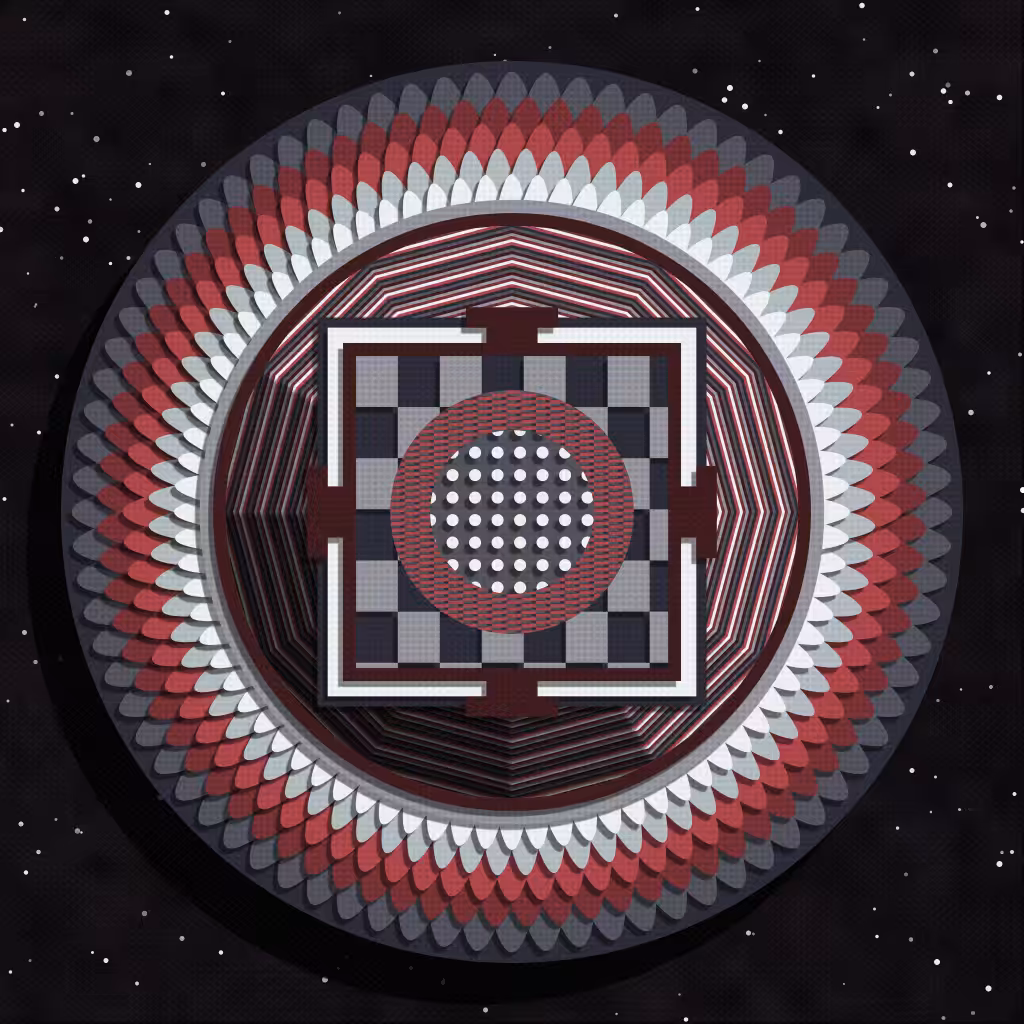 Paper Mandala #355