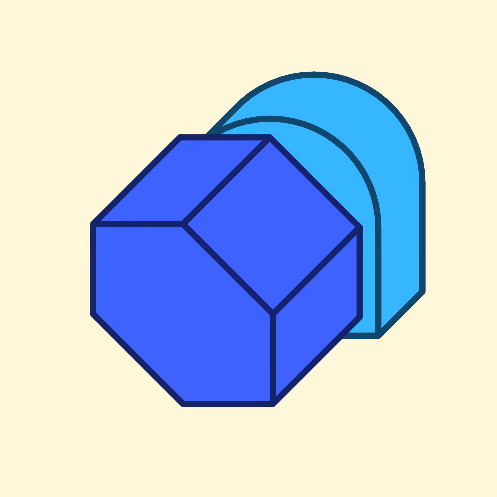 Calm shapes #1102