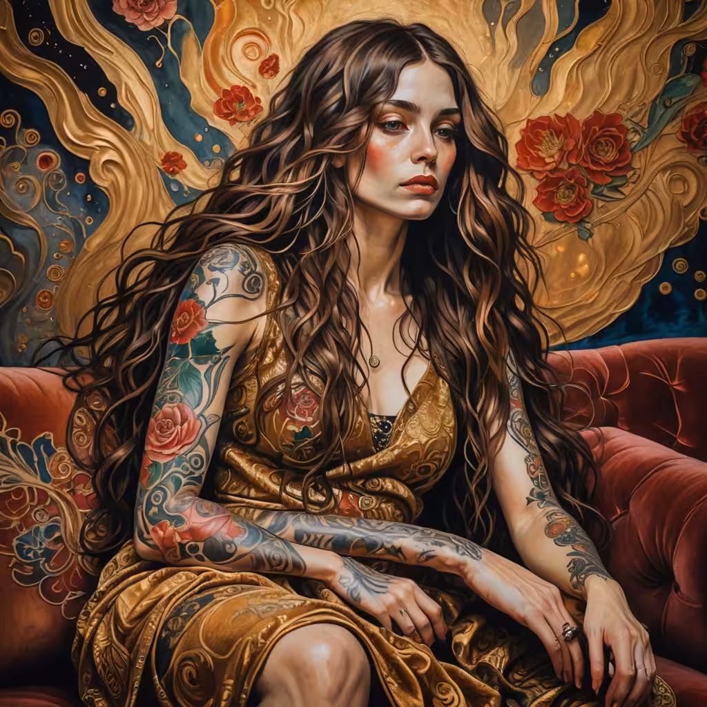 lady with 3 hands