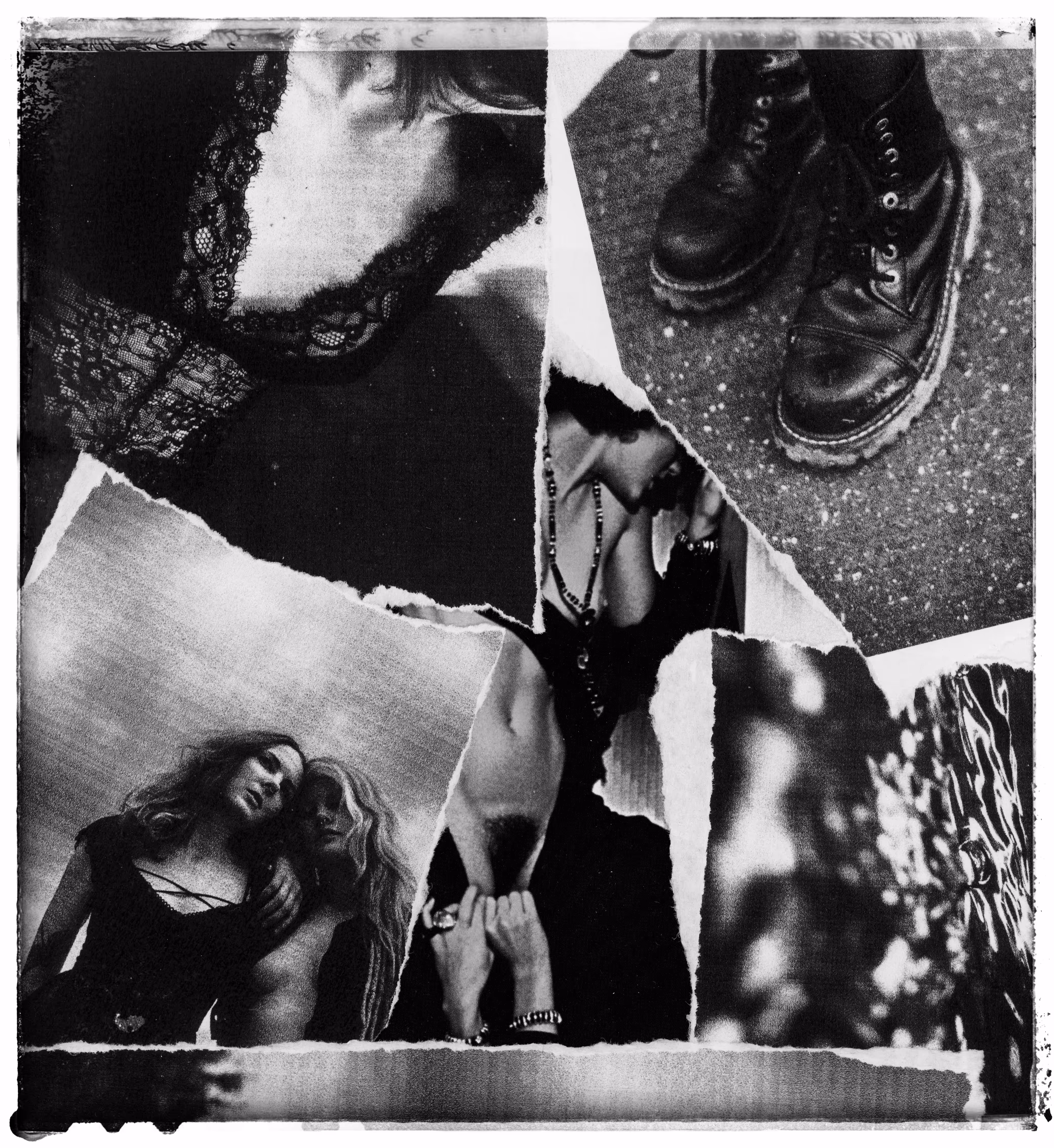 Women nude Collage - Pussy