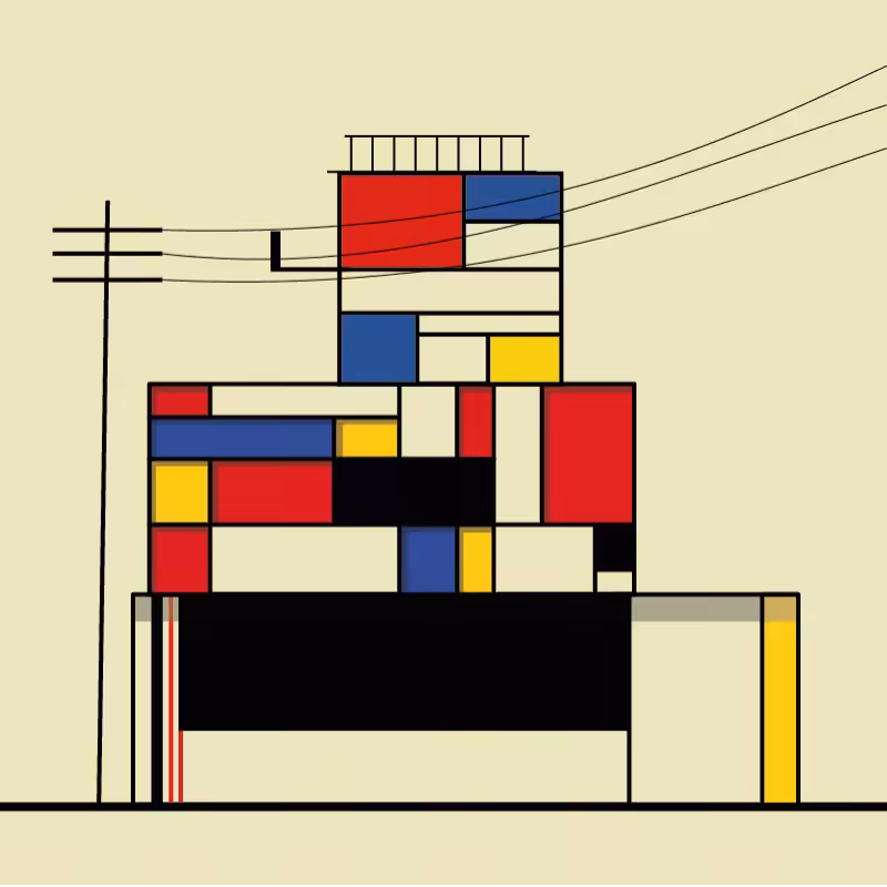 The Mondrian’s Houses #11