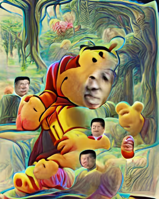 Xi the Pooh (pixray_genesis)