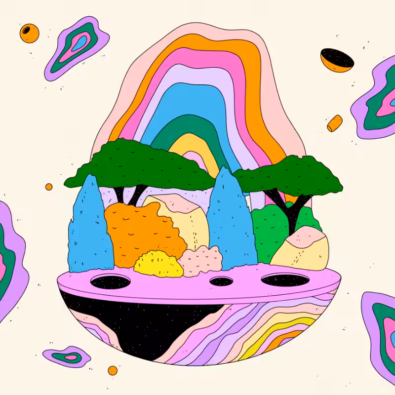 🌈🌴🪐 #147
