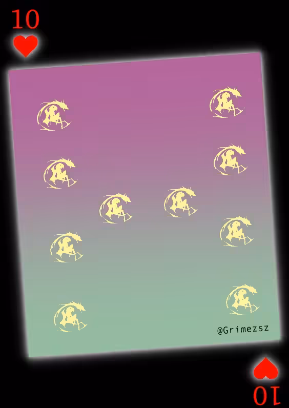 NFT CARDS 10 TRIBUTE TO @Grimezsz