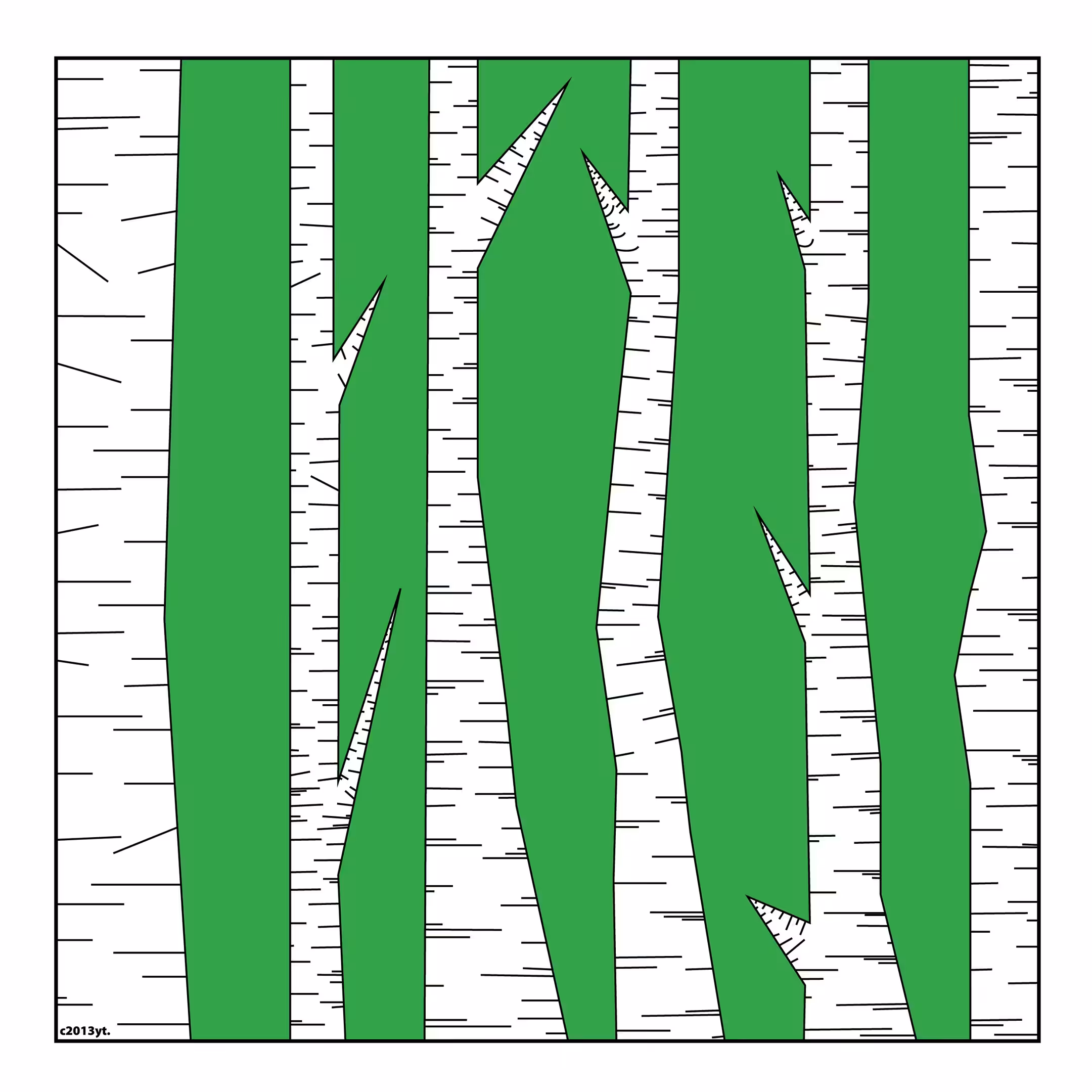 green trees #1