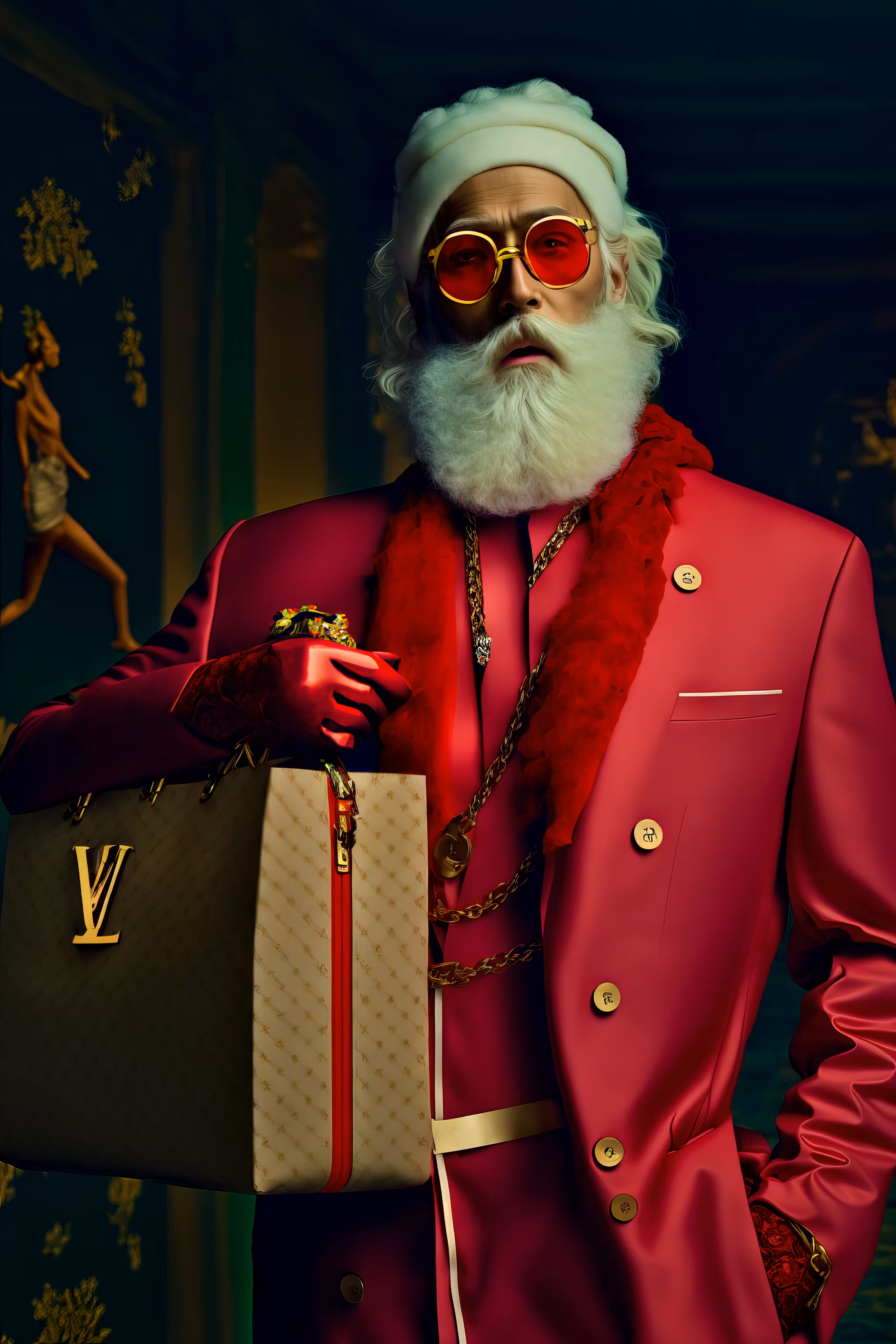 Santa Claus / Louis Vuitton 01