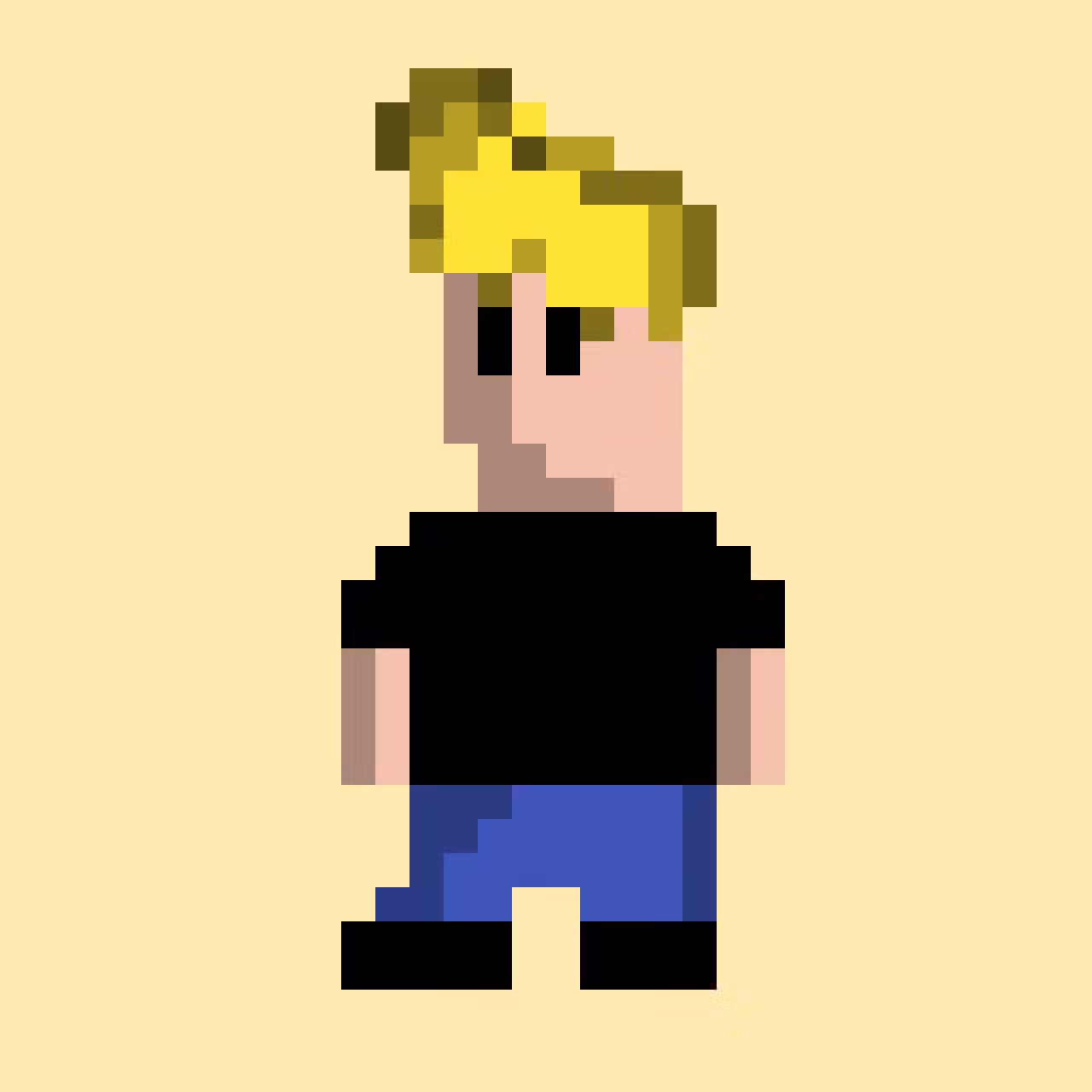 The Dude meets Johnny Bravo