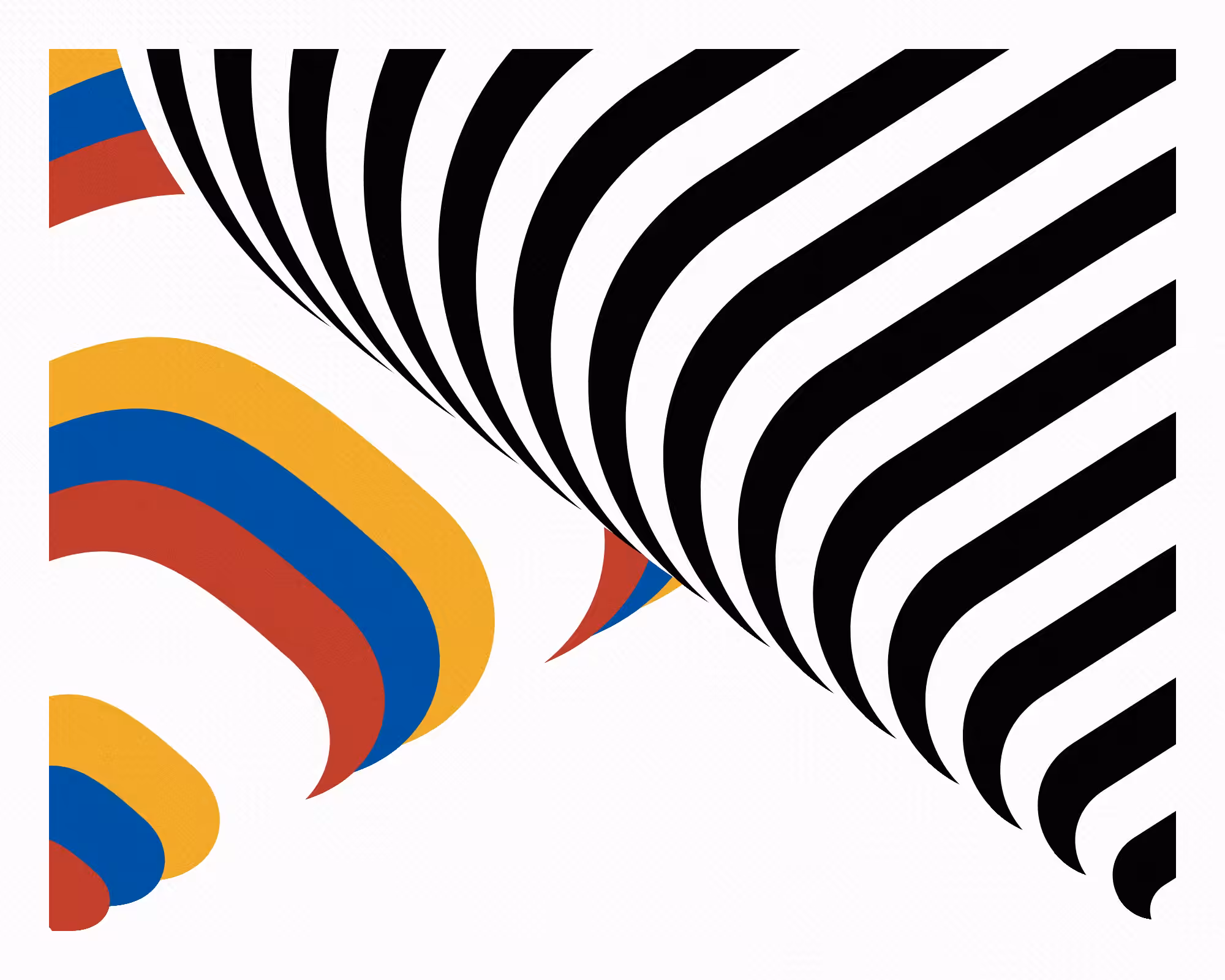 Alternating bands of color #61