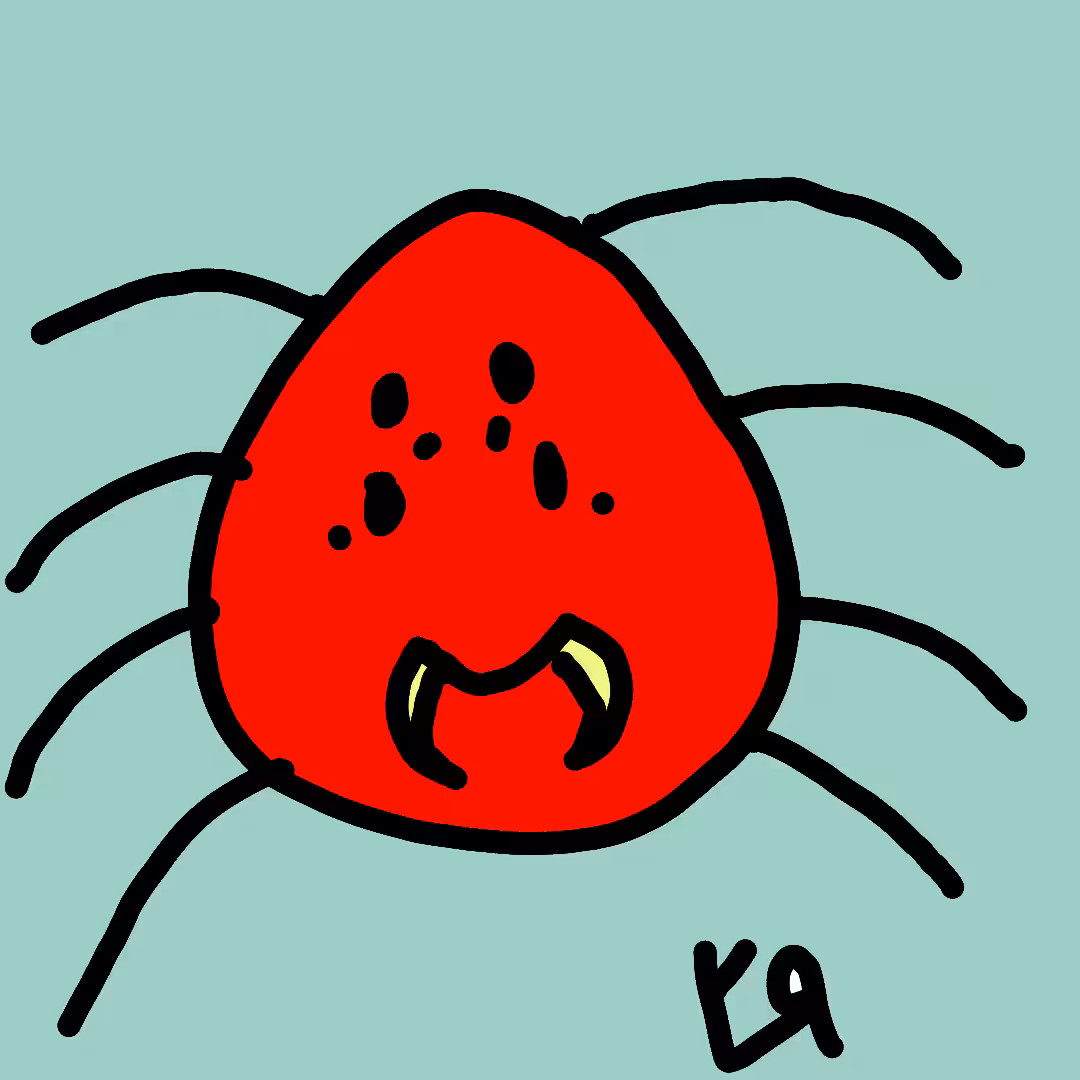 Post-Apocalypse ARTZ: "Red Spider" by Richard F. Yates (Holy Fool)