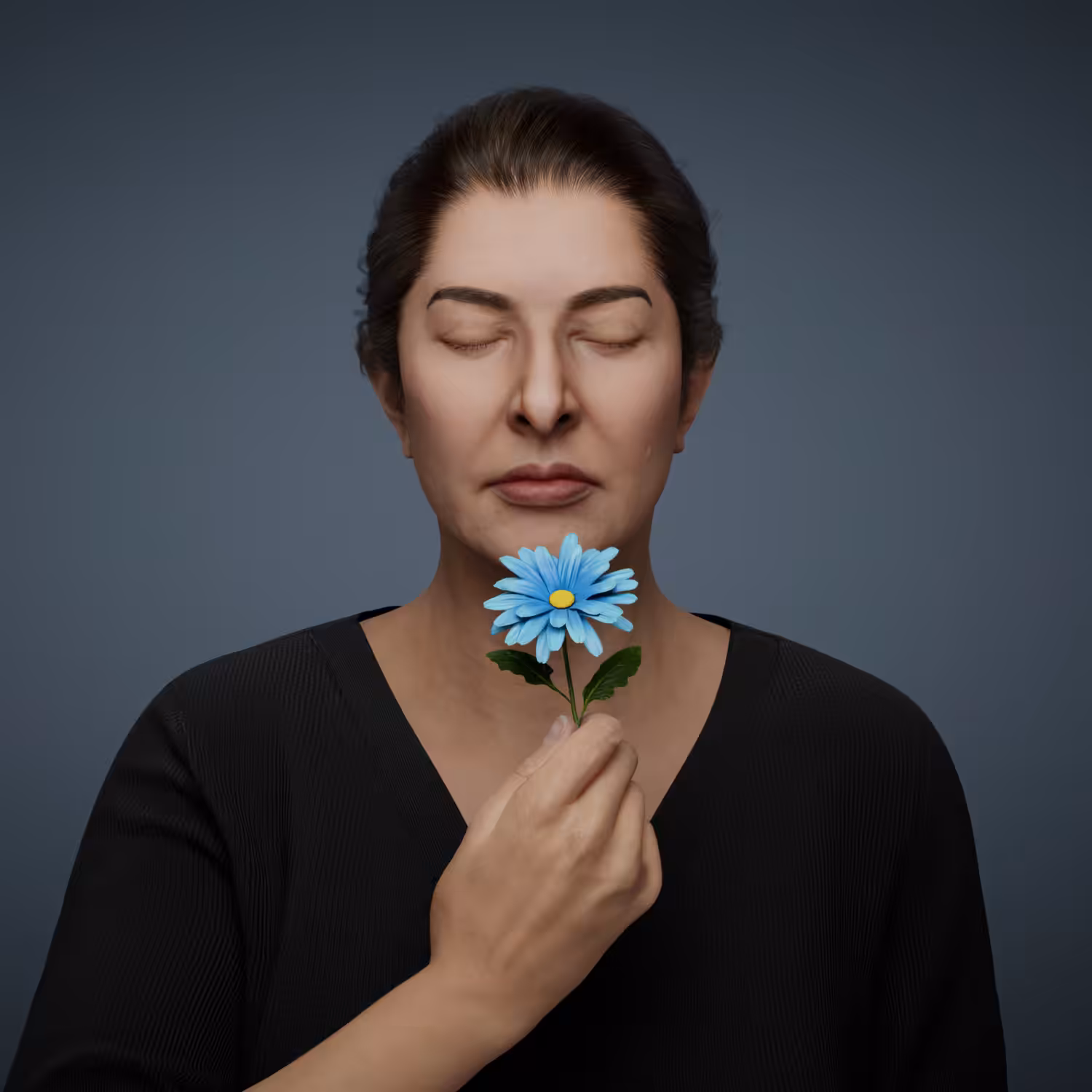 Portrait with Camomile #578