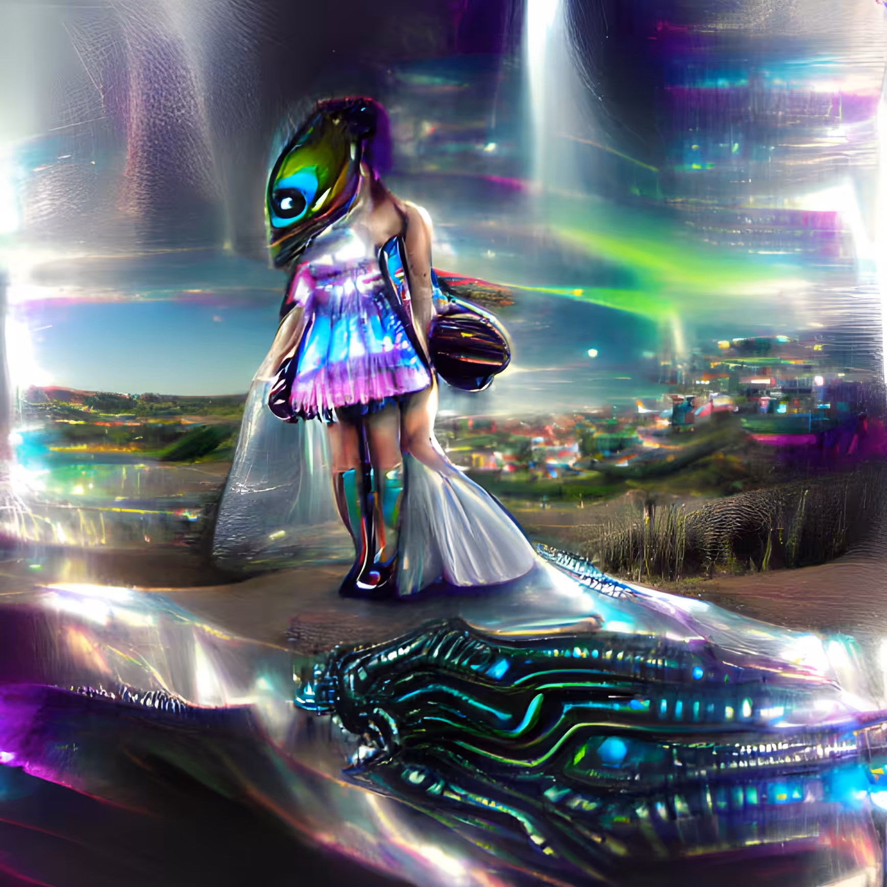 cyborg hat