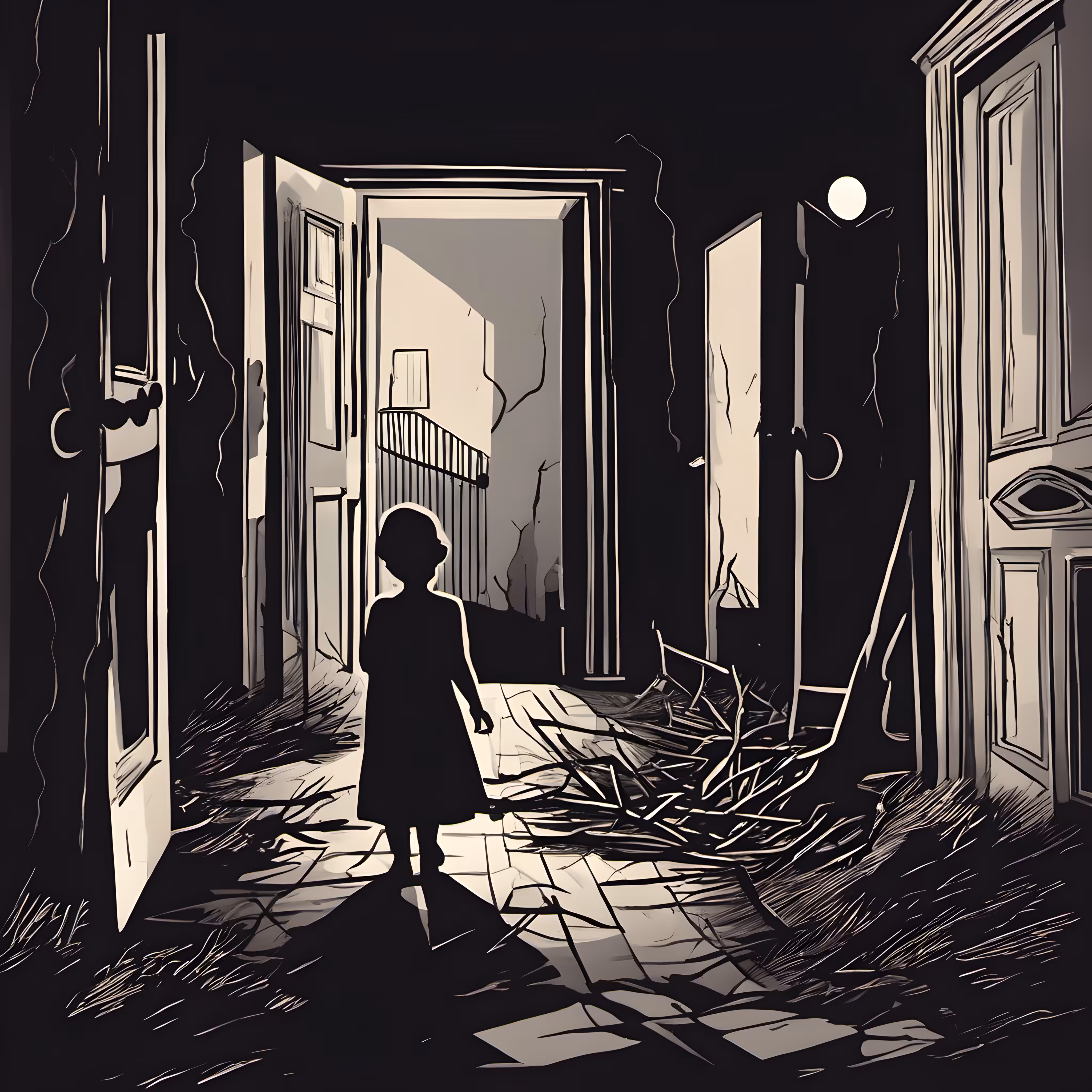 "Lost Innocence: Shadows of the Past" 