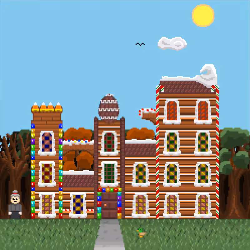 2D Mansion Candy House #81