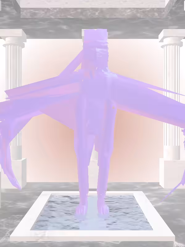 The Jumping Bright Purple Man #574