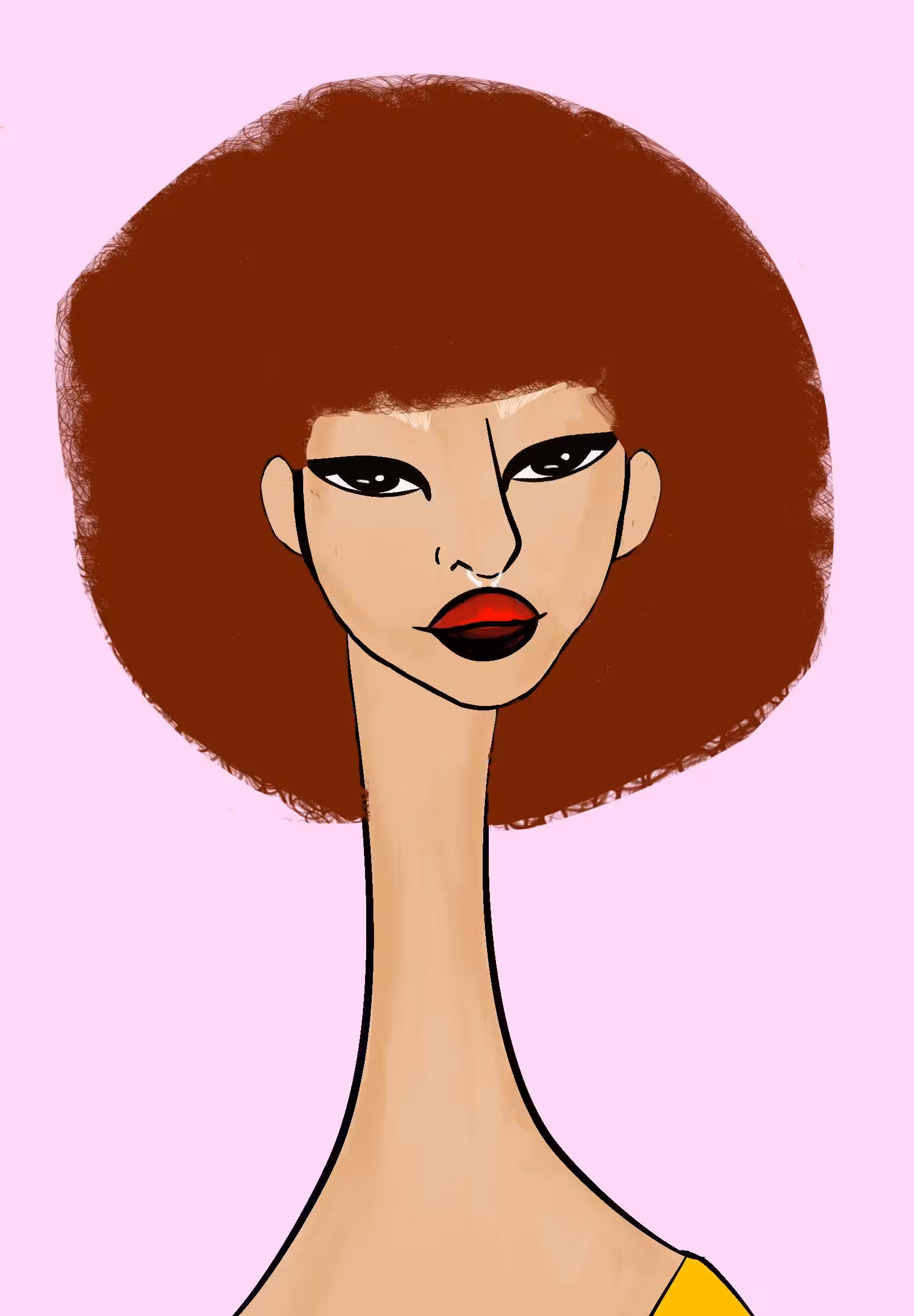 Long Neckie Lady #95