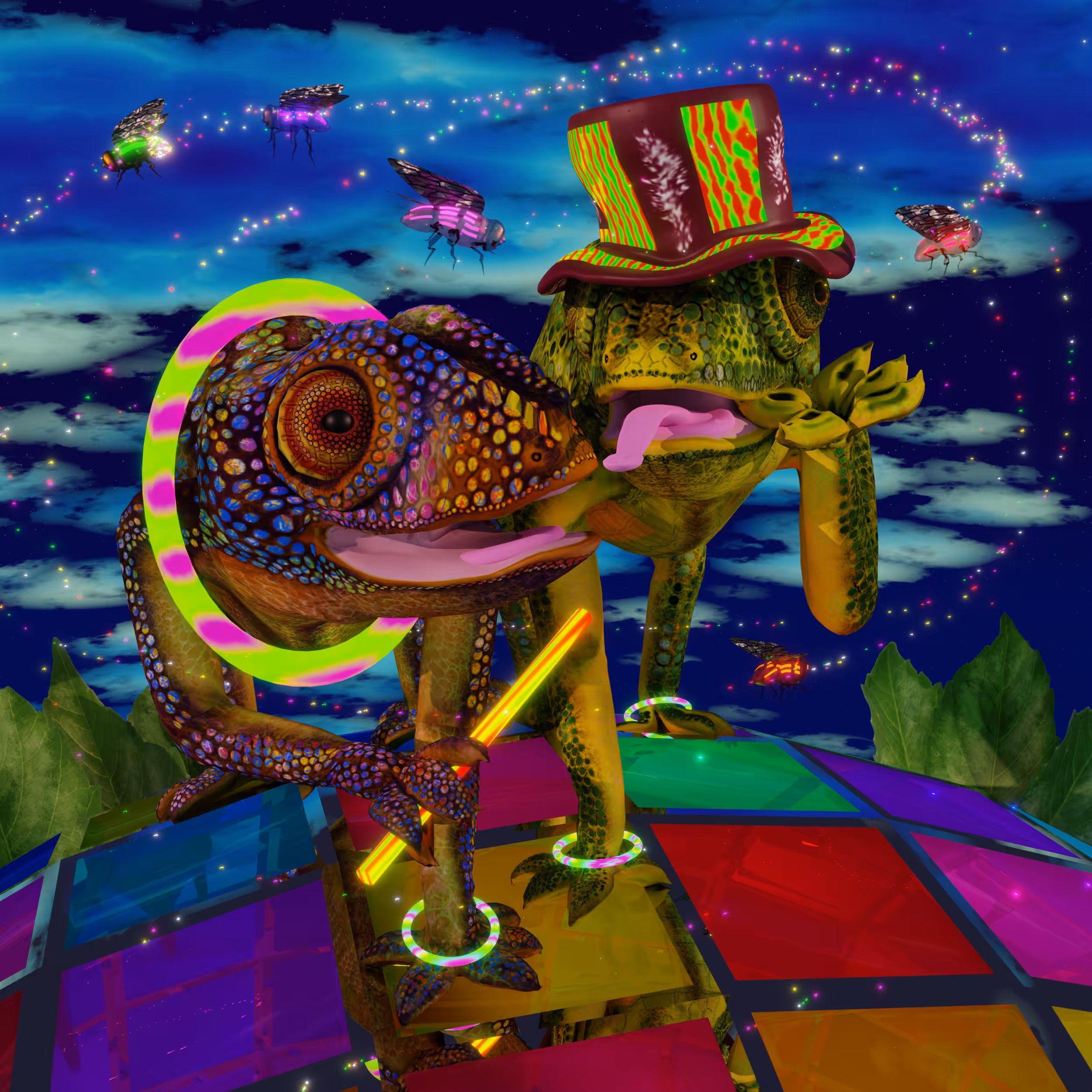 Chameleon Compadres #012
