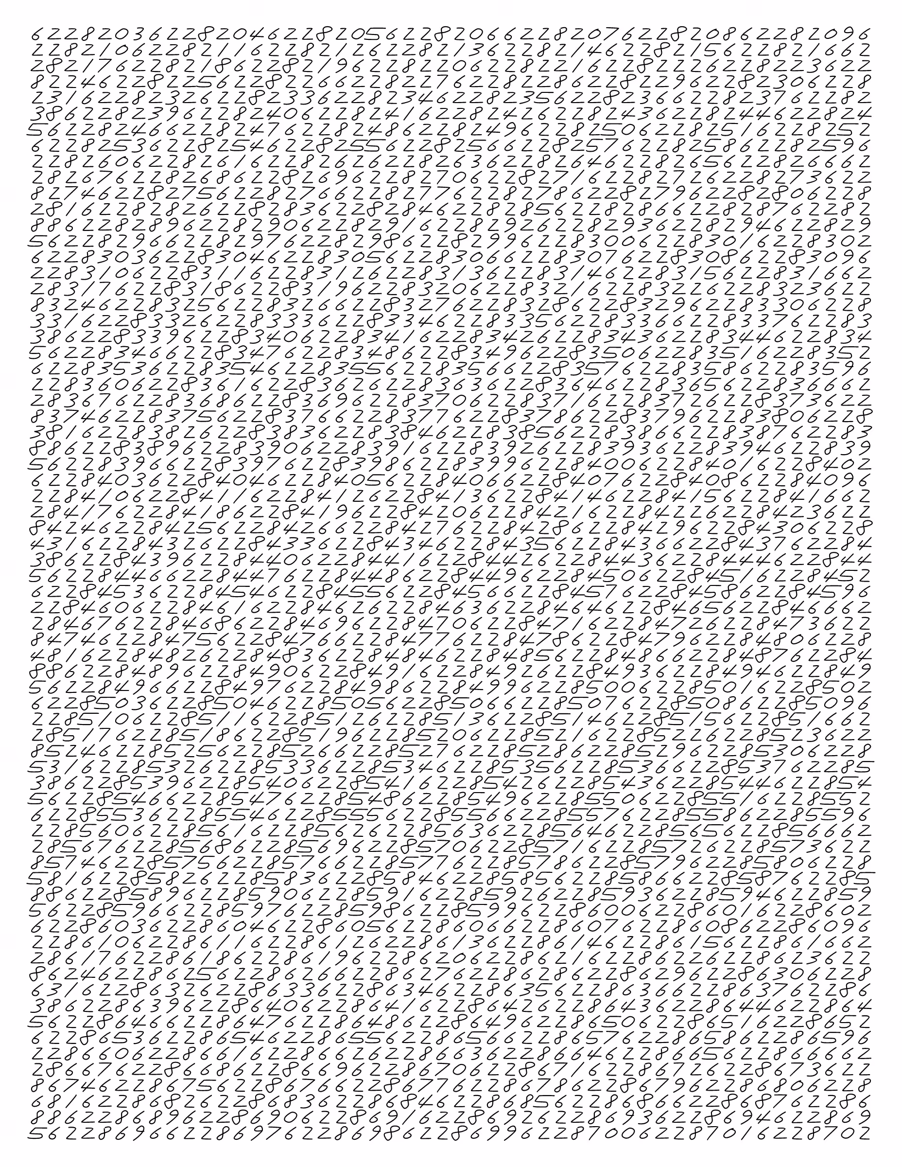 Endless (5,607,250 to Infinity) #2089