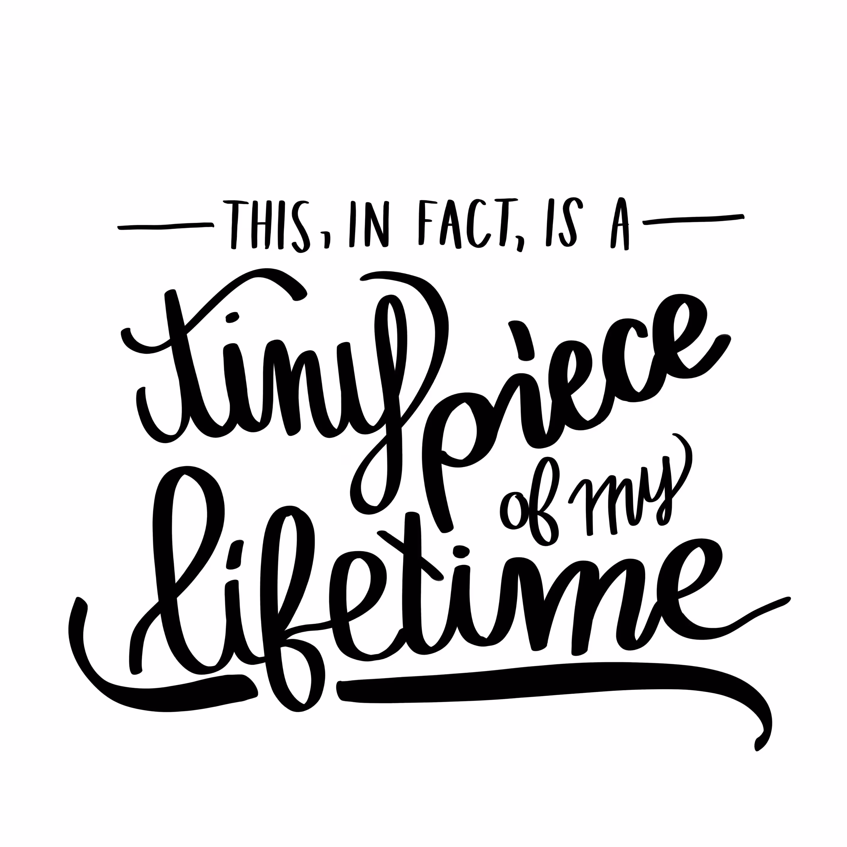 my lifetime