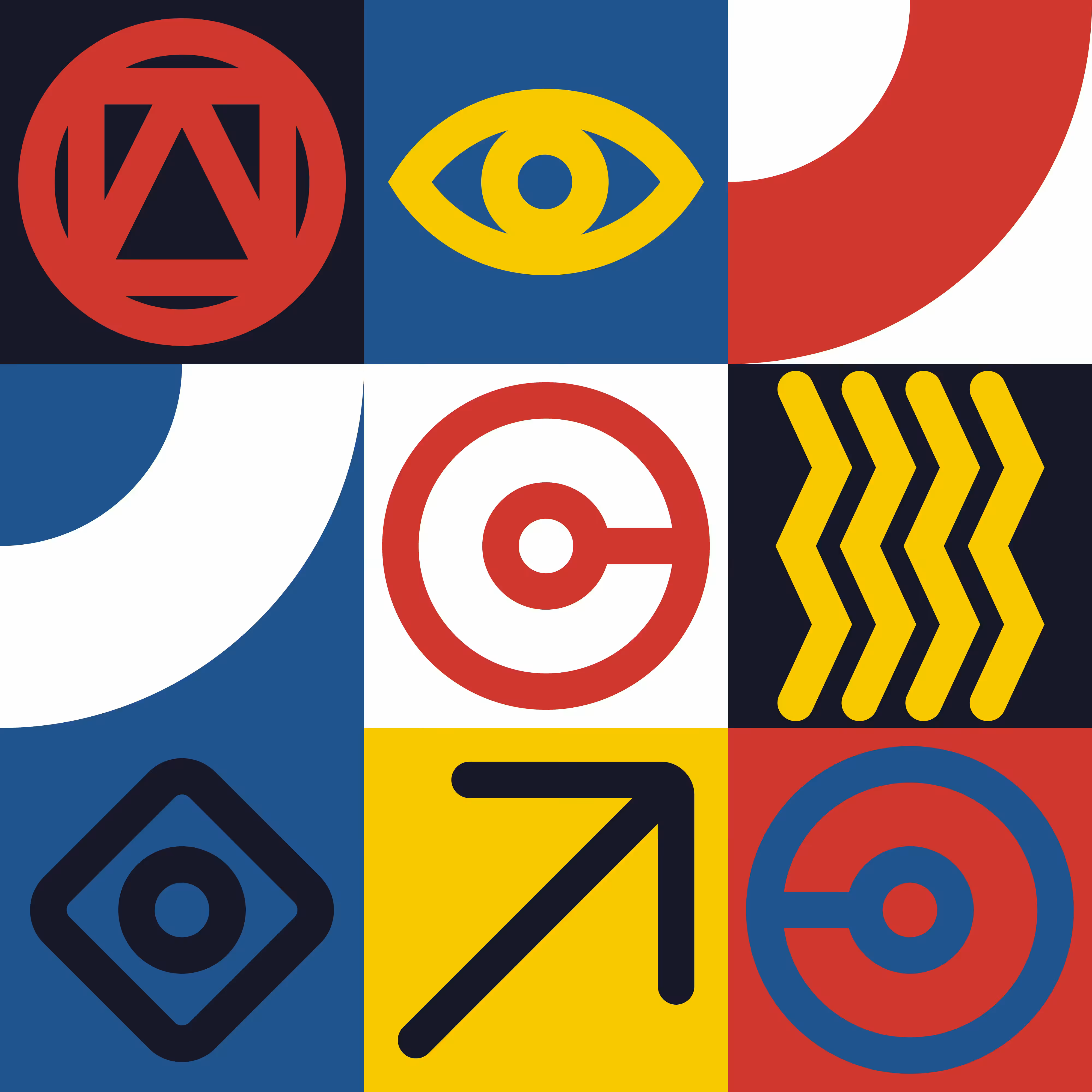 Semiosis: Bauhaus 3x3