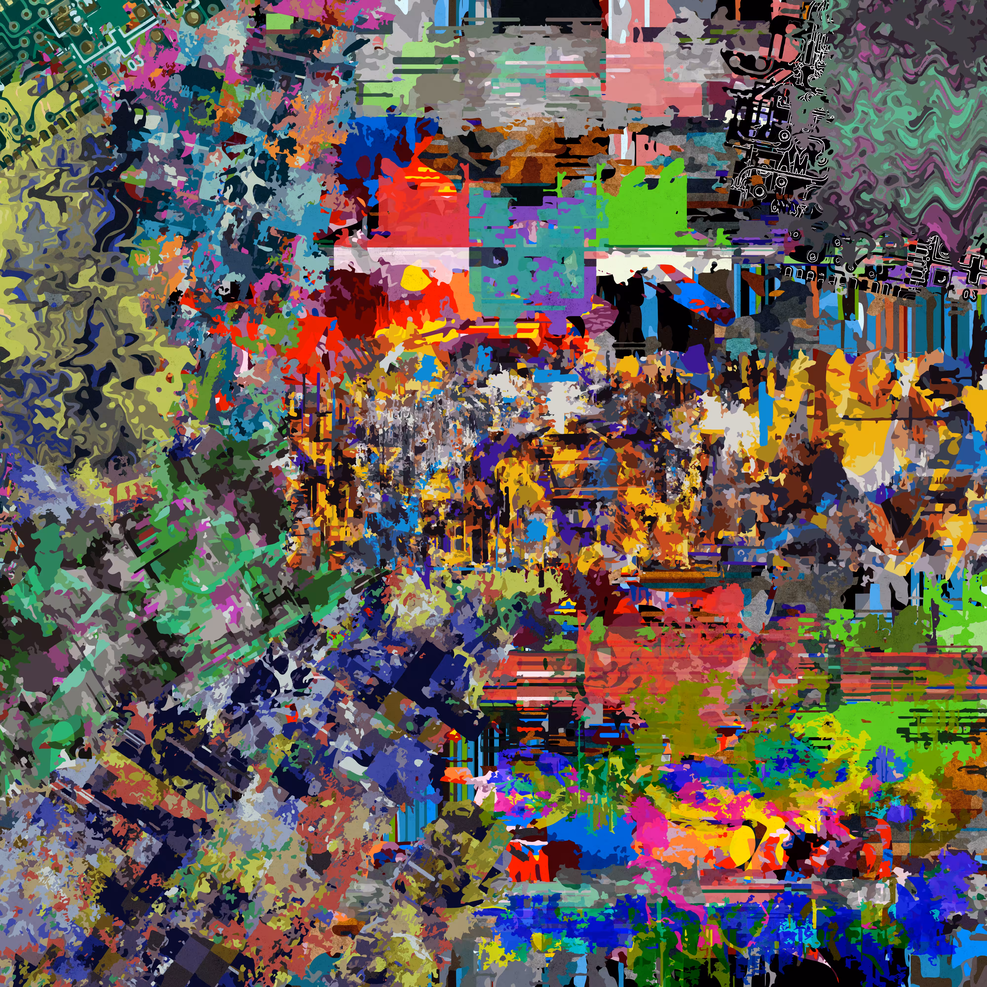 Postcard from silicon heaven (without calculators)