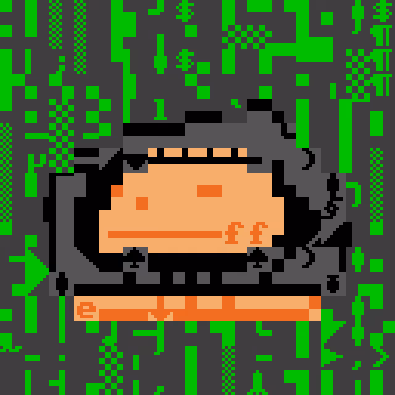ASCII CrypToadz #380